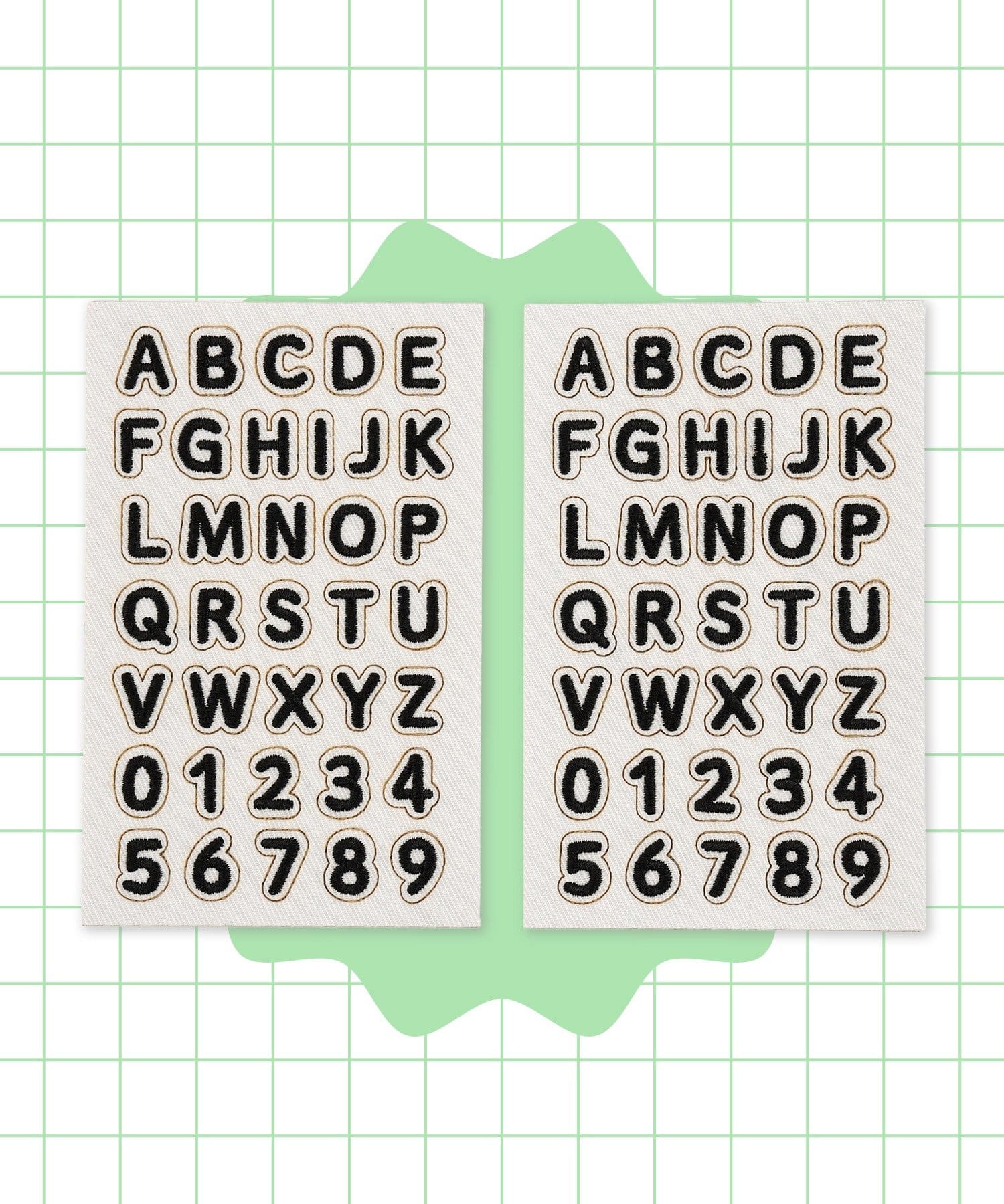 3COINS(スリーコインズ) ワッペン2シートセット