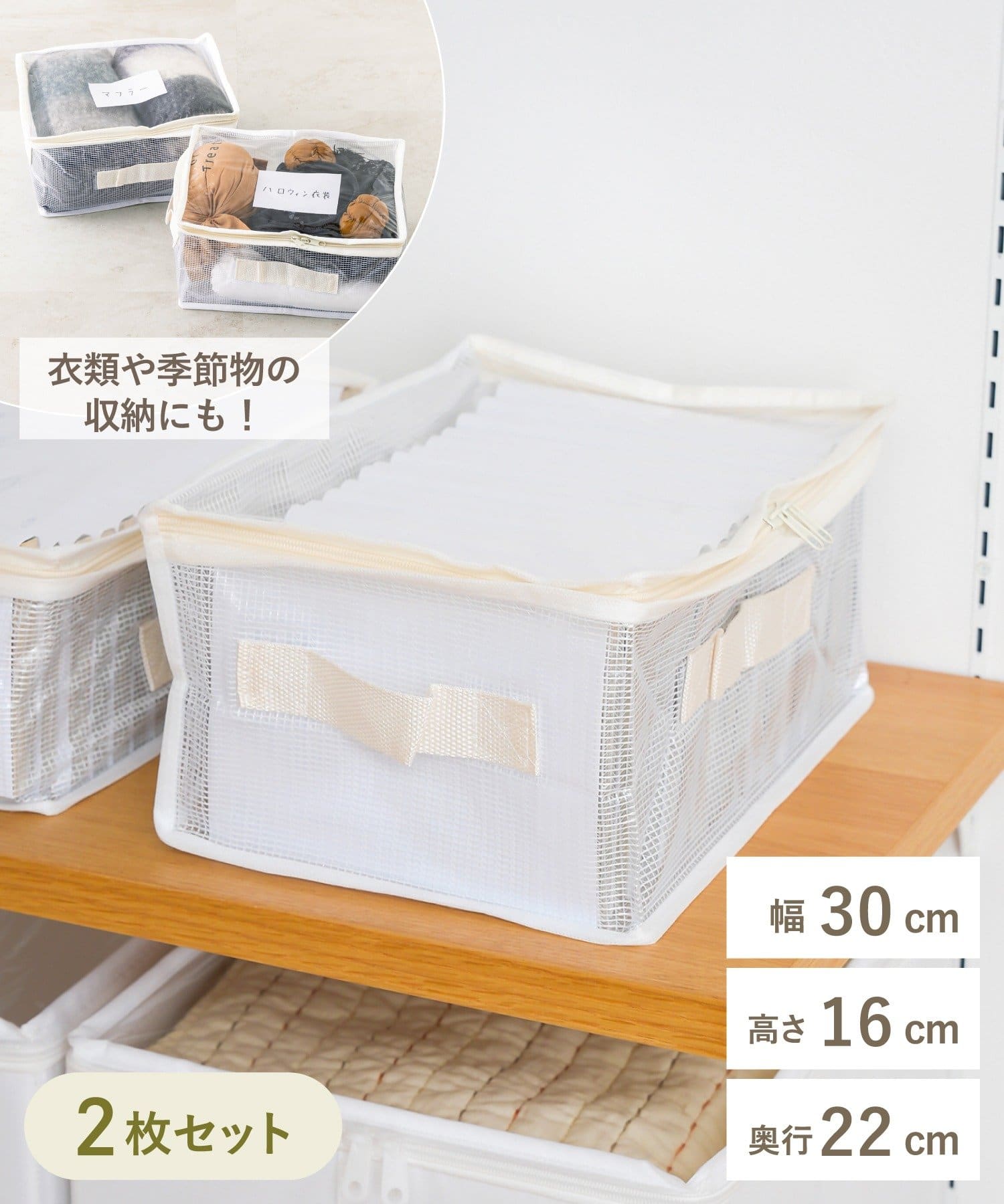 3COINS(スリーコインズ) ビックコミックも入る小分け収納