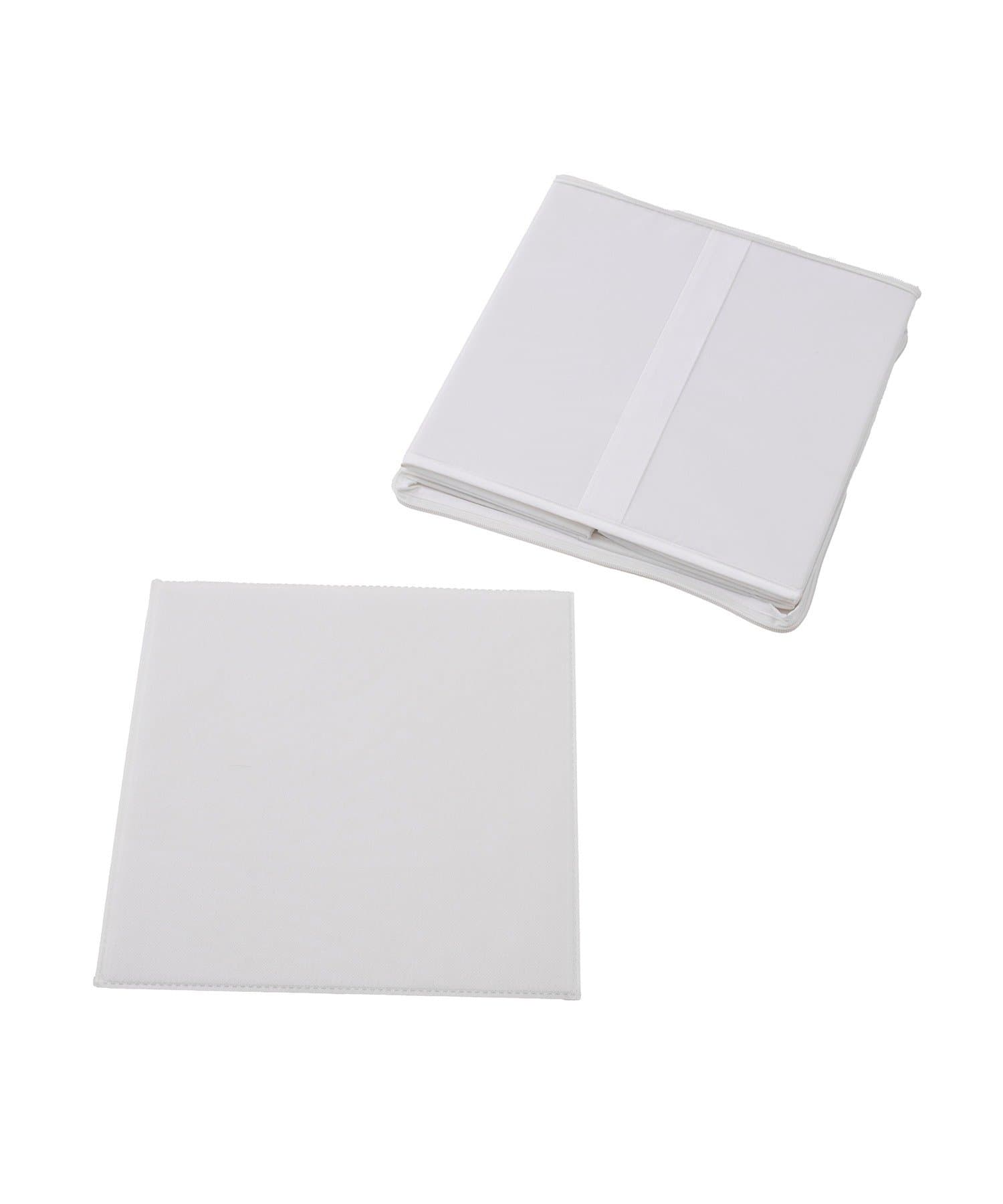 3COINS(スリーコインズ) 透明蓋付きスクエアボックス