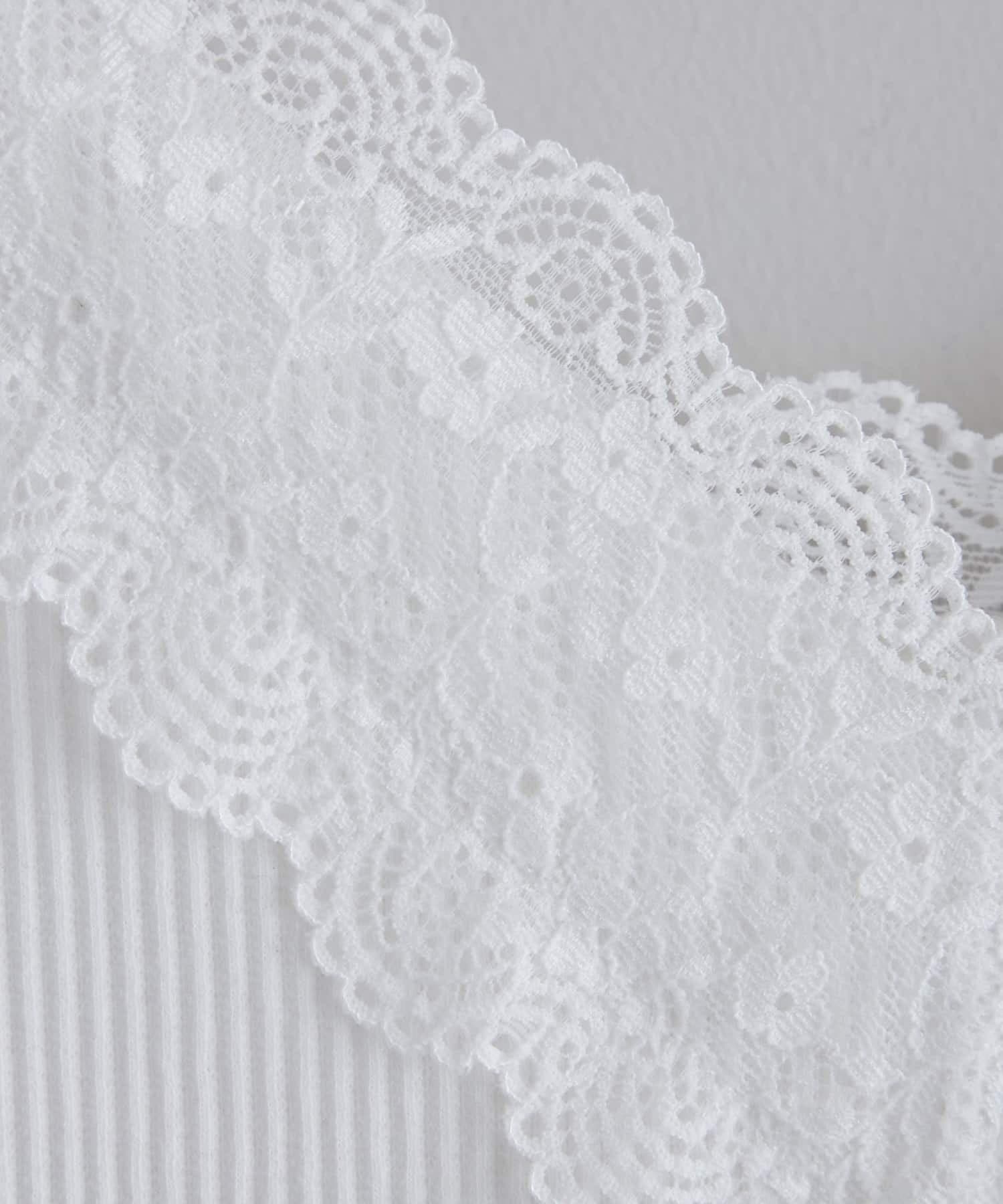 Remind me and forever(リマインドミーアンドフォーエバー) 【春夏マストアイテム】テレコＶレースタンク