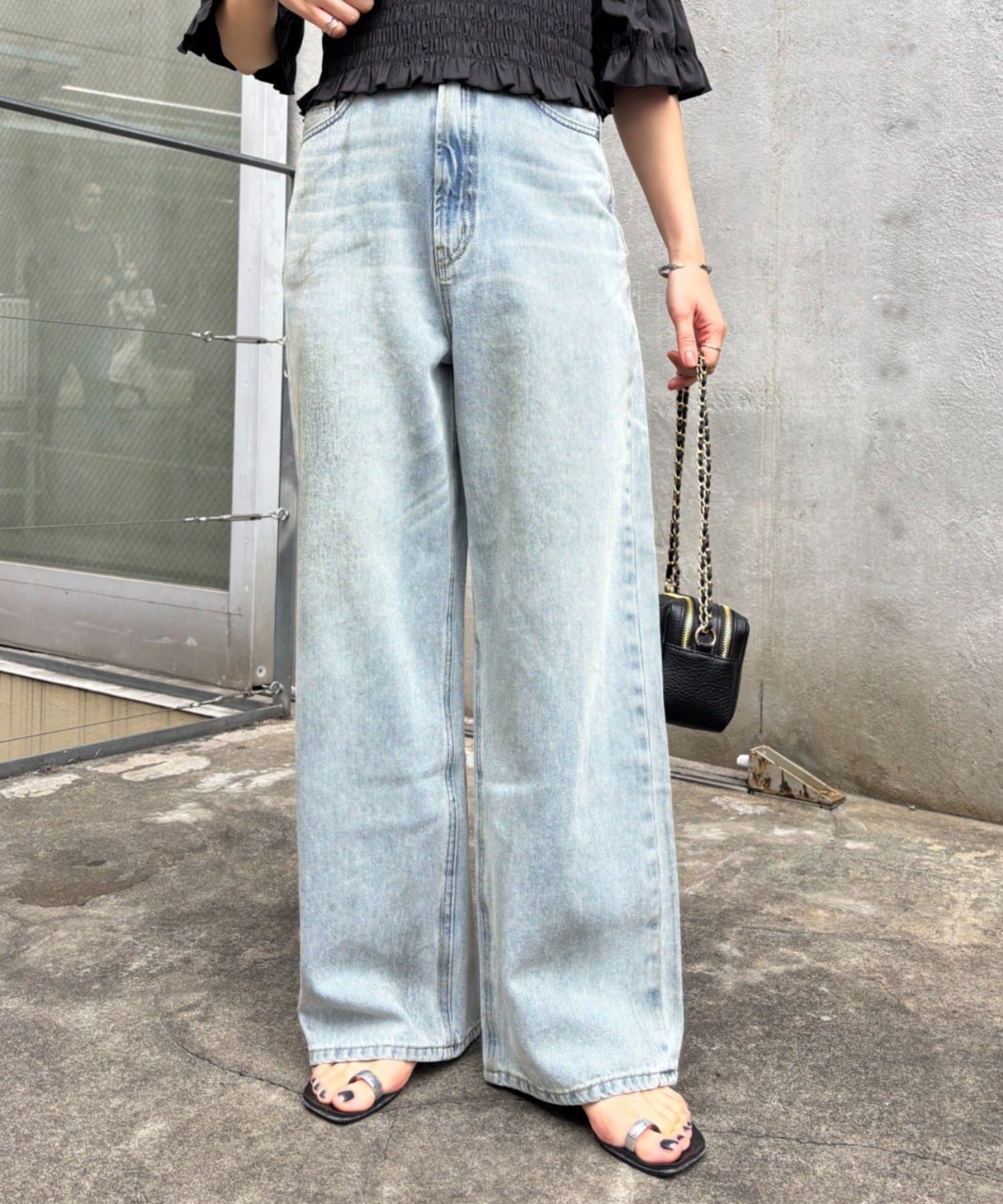 LOUNGEDRESS(ラウンジドレス) 【PUFRILL/パフリル】デニムパンツ