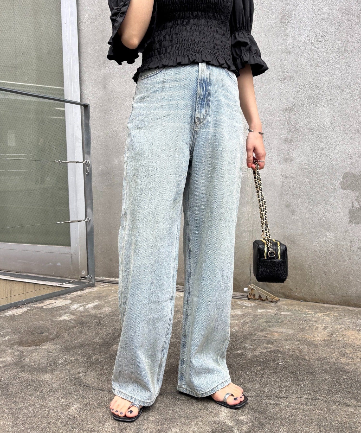 LOUNGEDRESS(ラウンジドレス) 【PUFRILL/パフリル】デニムパンツ