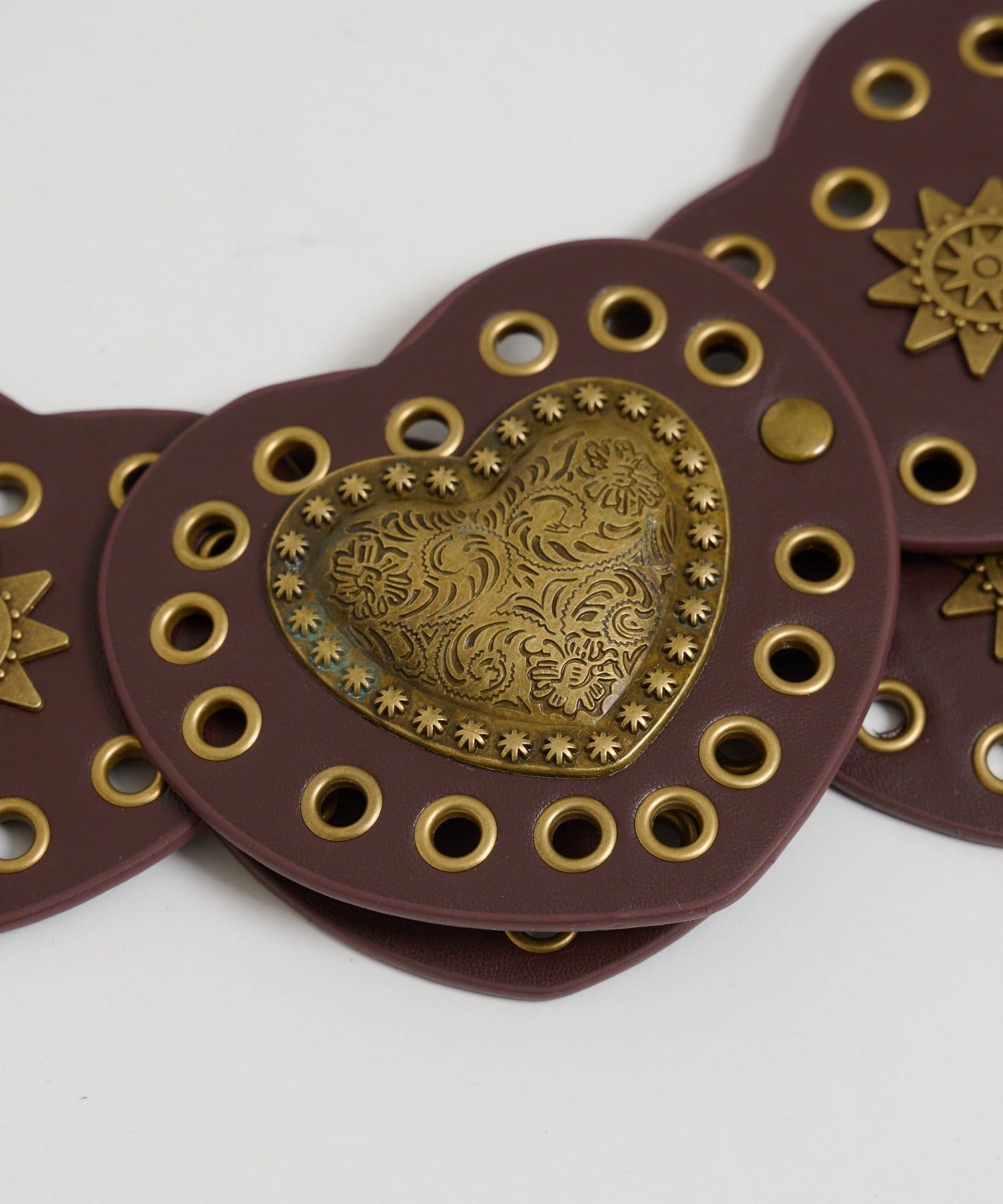 w closet(ダブルクローゼット) 【AMIKO's select】	ハートウエスタンベルト