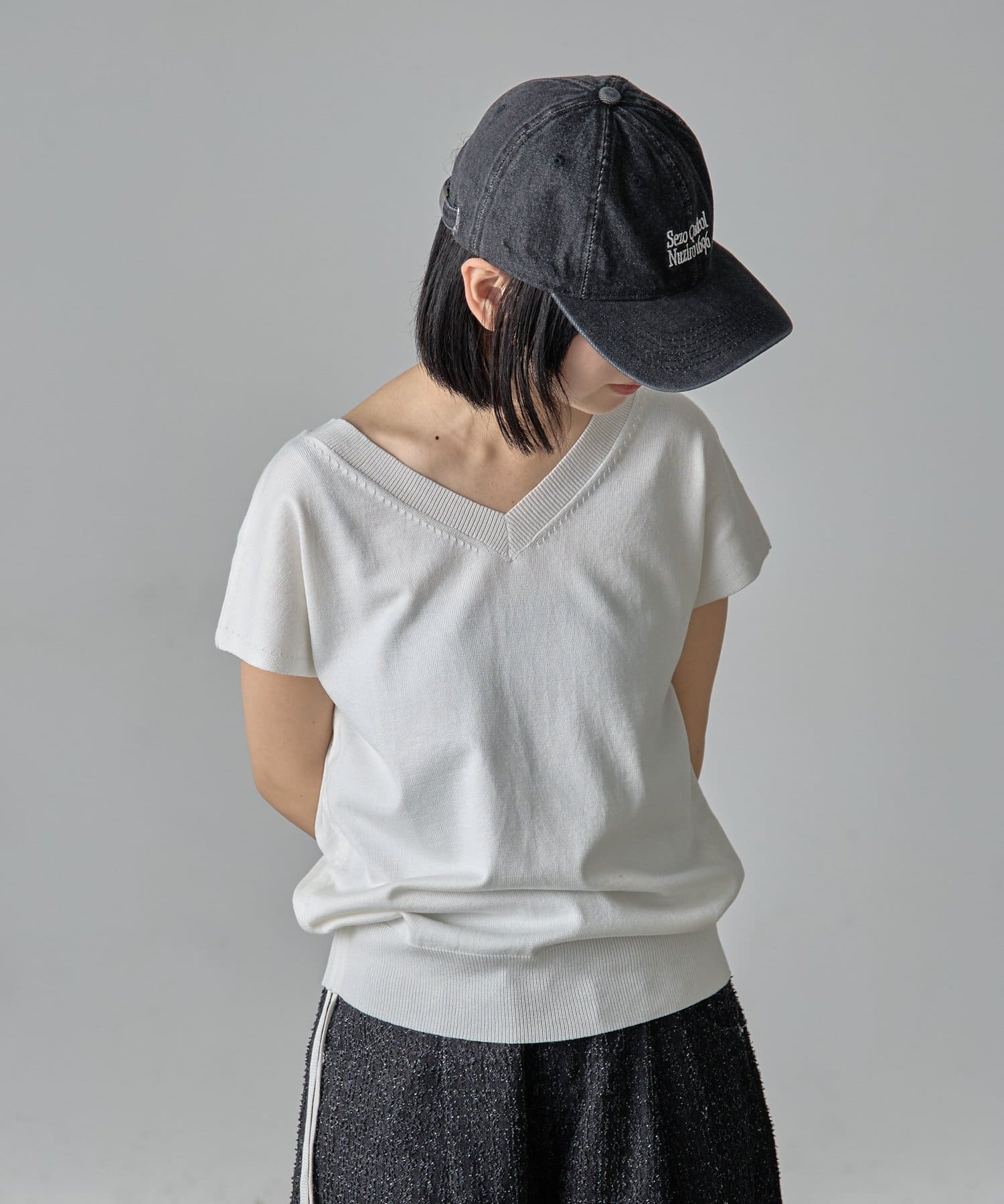 -goocy-(グーシー) デニムロゴキャップ