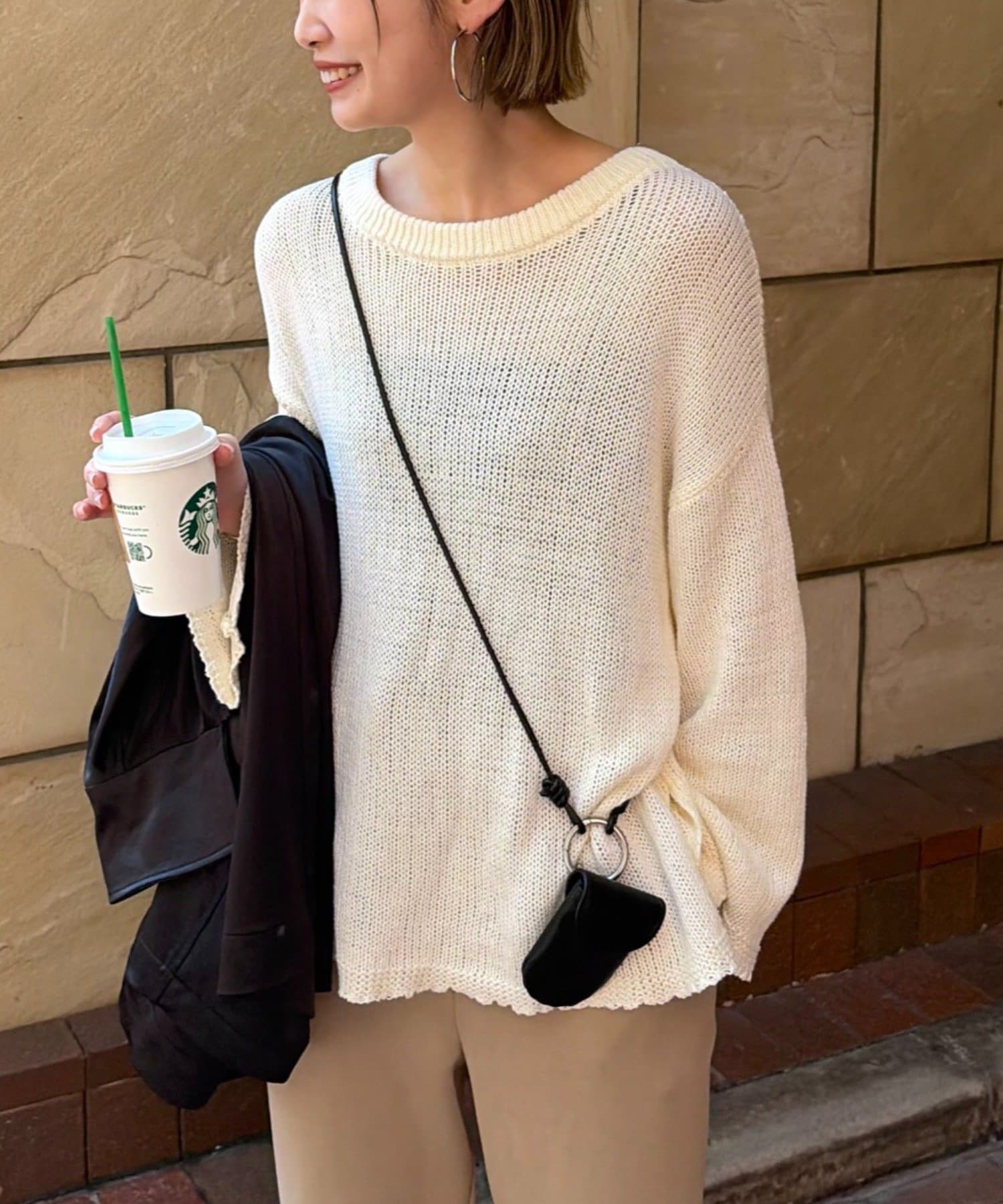 CIAOPANIC TYPY(チャオパニックティピー) 【PON企画】コットンシアールーズニット/PALCLOSET限定