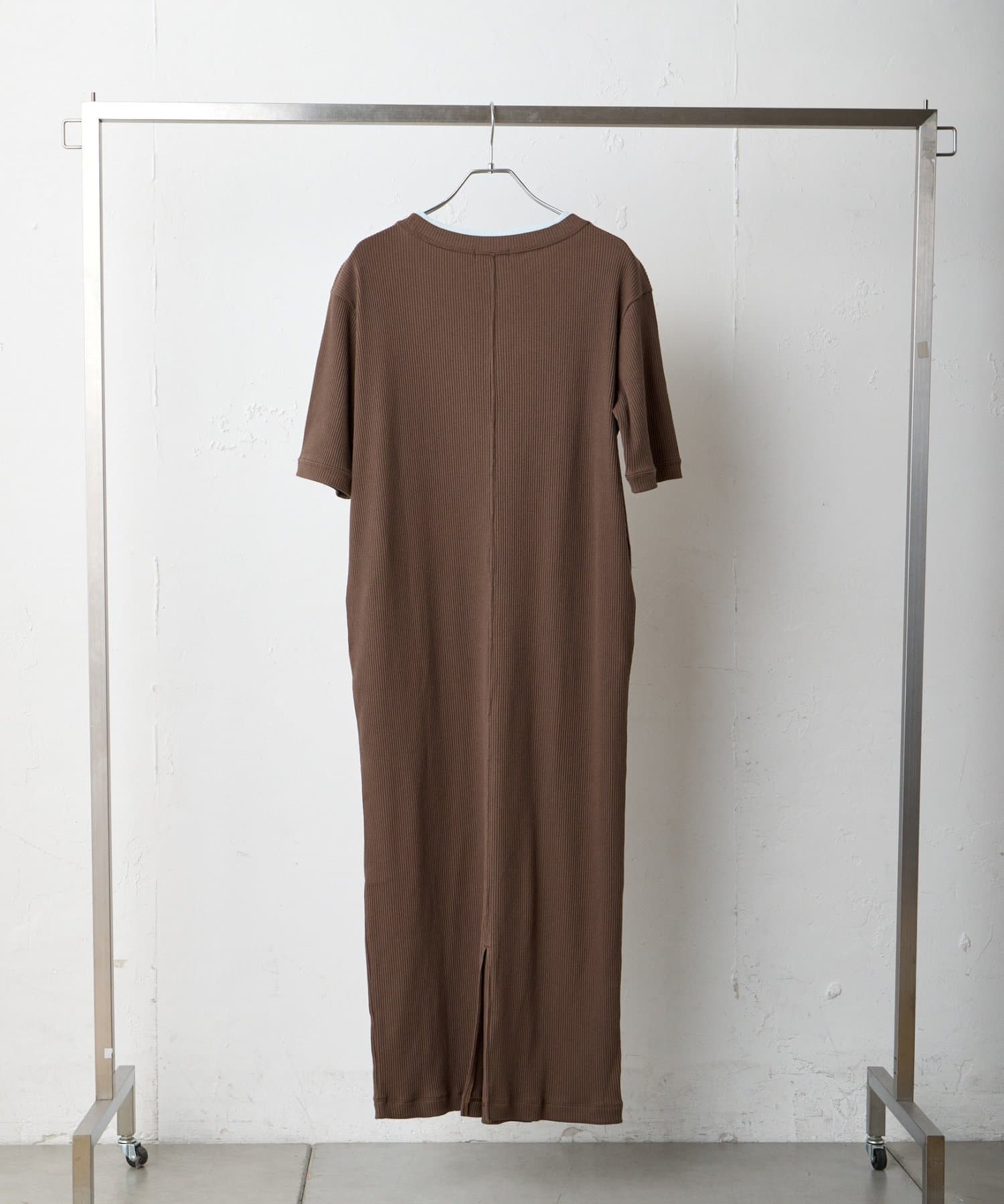 CIAOPANIC TYPY(チャオパニックティピー) 【PALCLOSET限定】お悩み解決！配色フェイクレイヤードリブカットワンピース