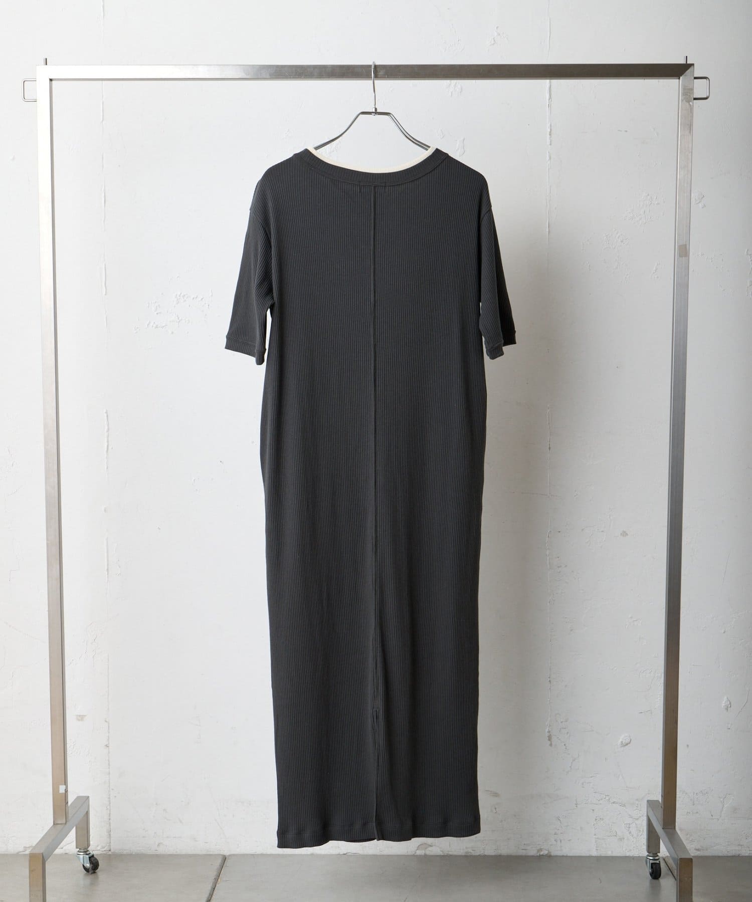 CIAOPANIC TYPY(チャオパニックティピー) 【PALCLOSET限定】お悩み解決！配色フェイクレイヤードリブカットワンピース