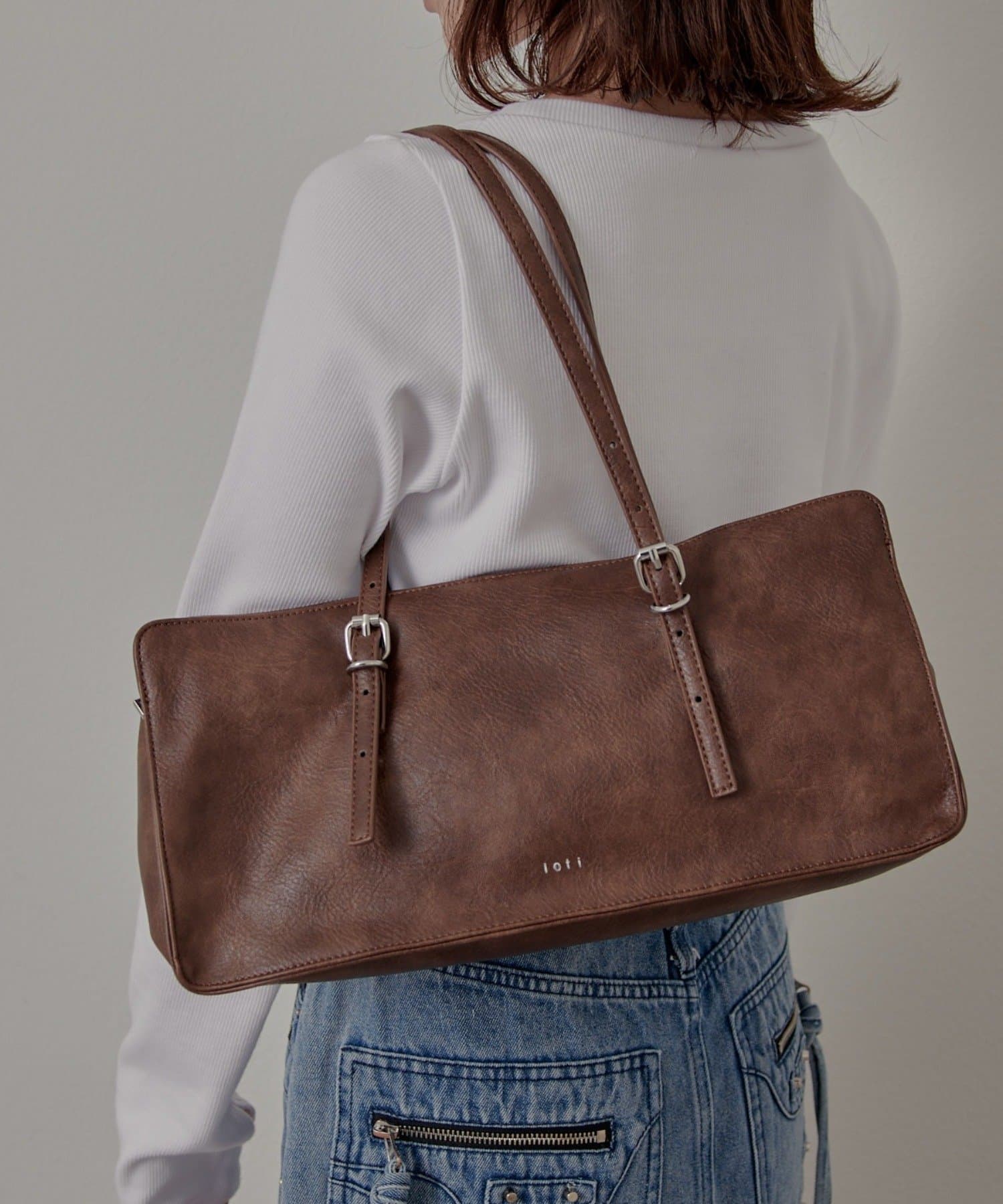 OUTLET(アウトレット) 【mline】 loti モアワイド ボストンバッグ