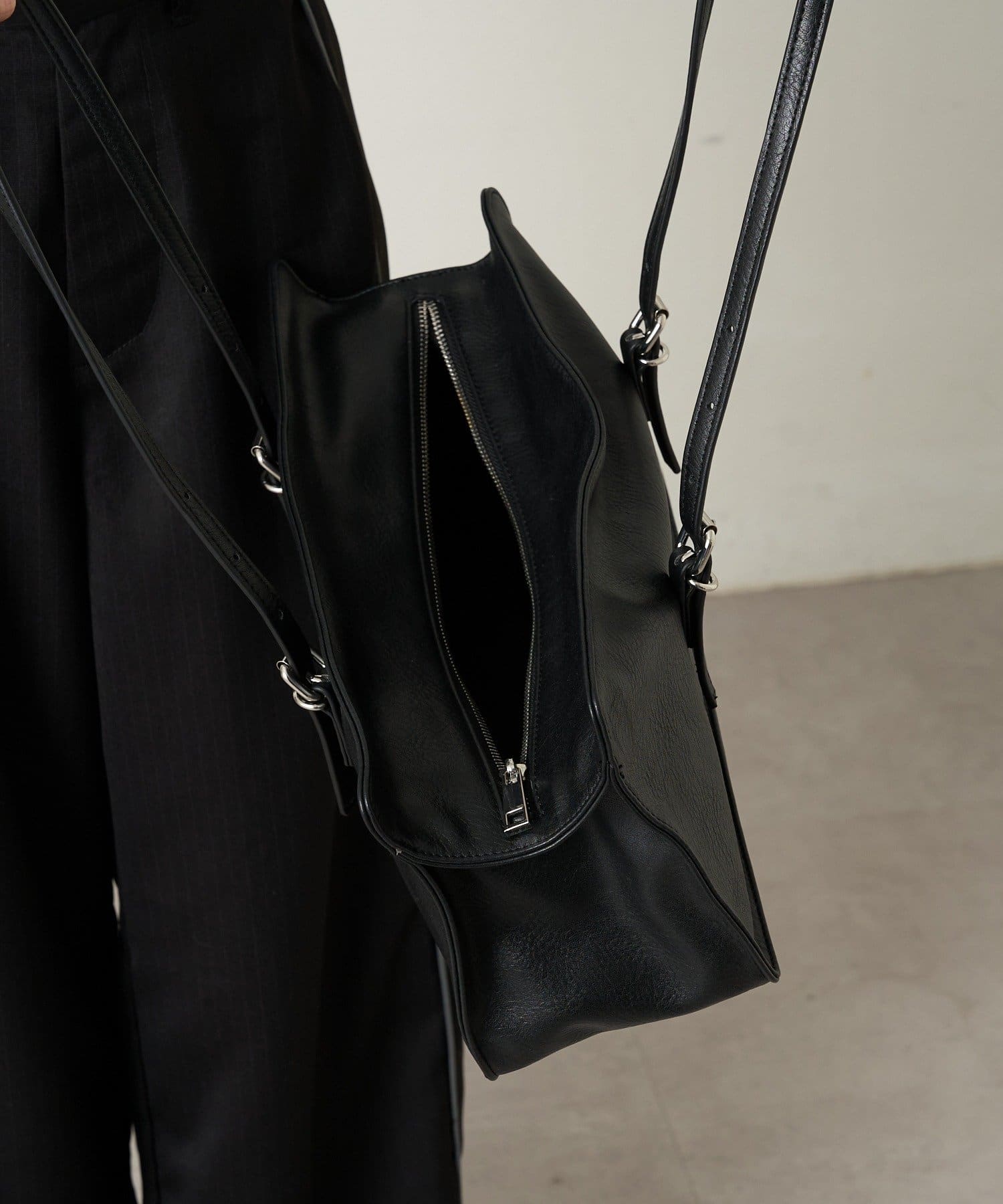 OUTLET(アウトレット) 【mline】 loti モアワイド ボストンバッグ