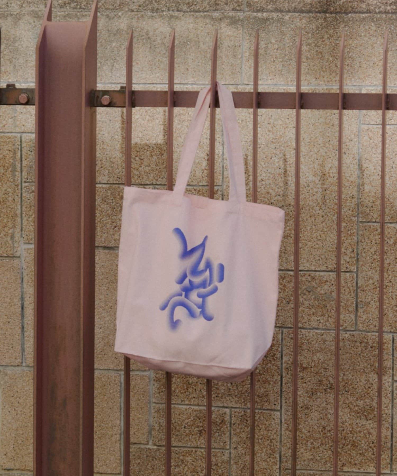 OUTLET(アウトレット) 【Kastane】【WHIMSIC】フローイング ロゴプリントトートバック