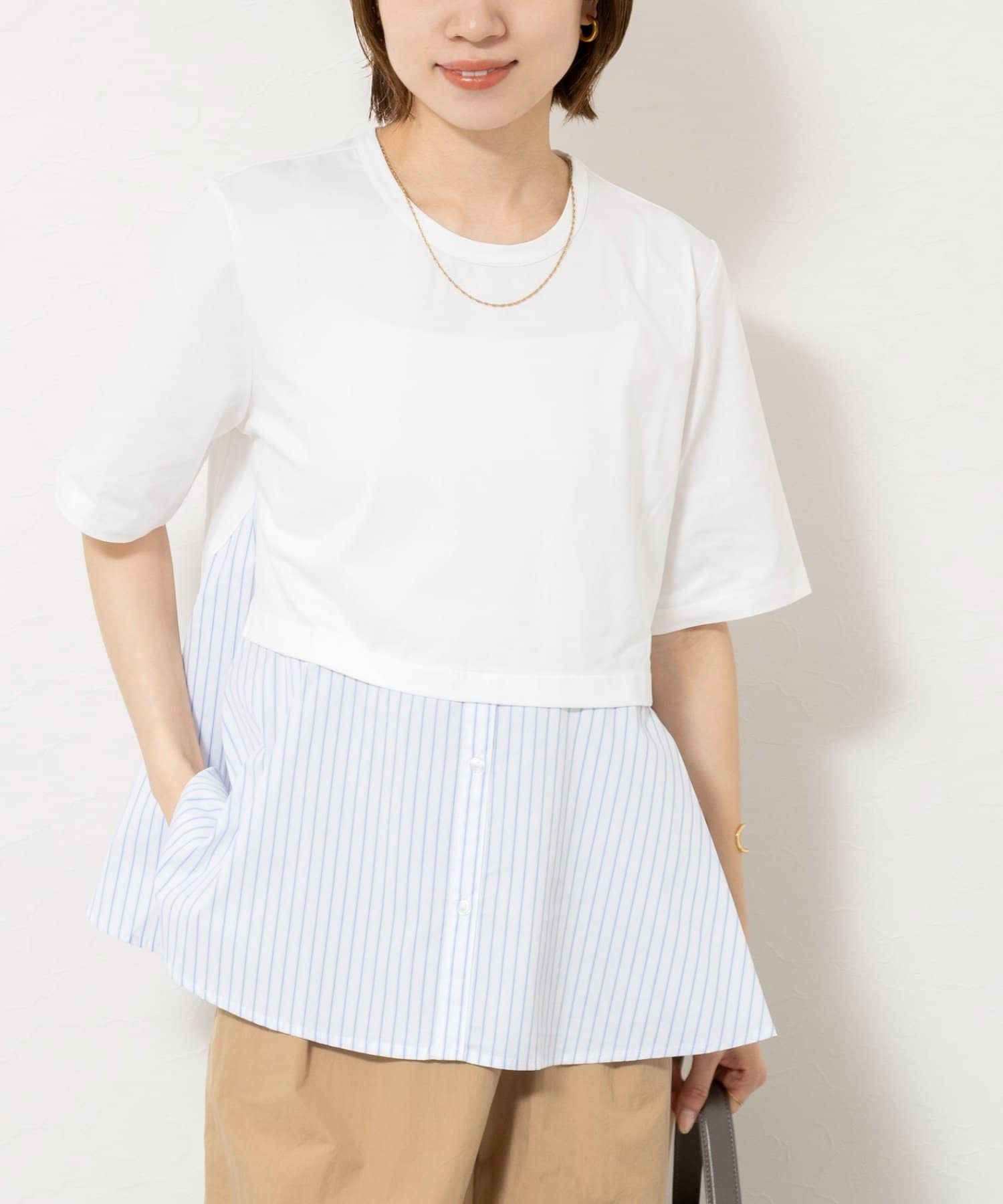 NOLLEY'S(ノーリーズ) 【TRRAZZO DONNA/トラッゾドンナ】Docking Flare Top