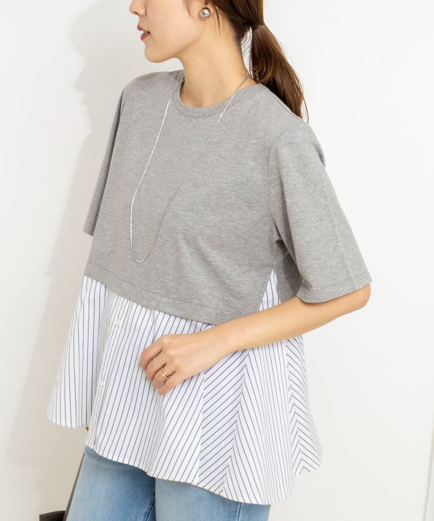 NOLLEY'S(ノーリーズ) 【TRRAZZO DONNA/トラッゾドンナ】Docking Flare Top