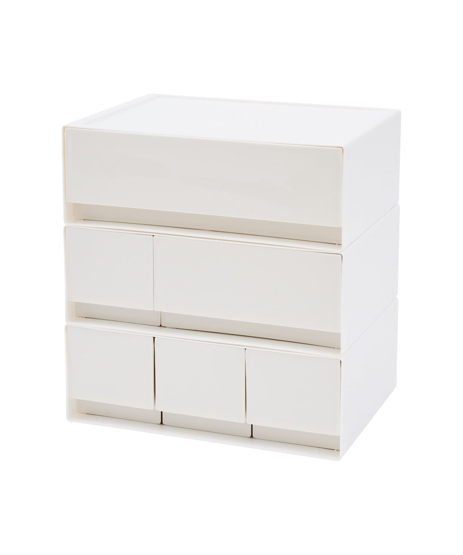 salut!(サリュ) スタッキング3引き出しボックス