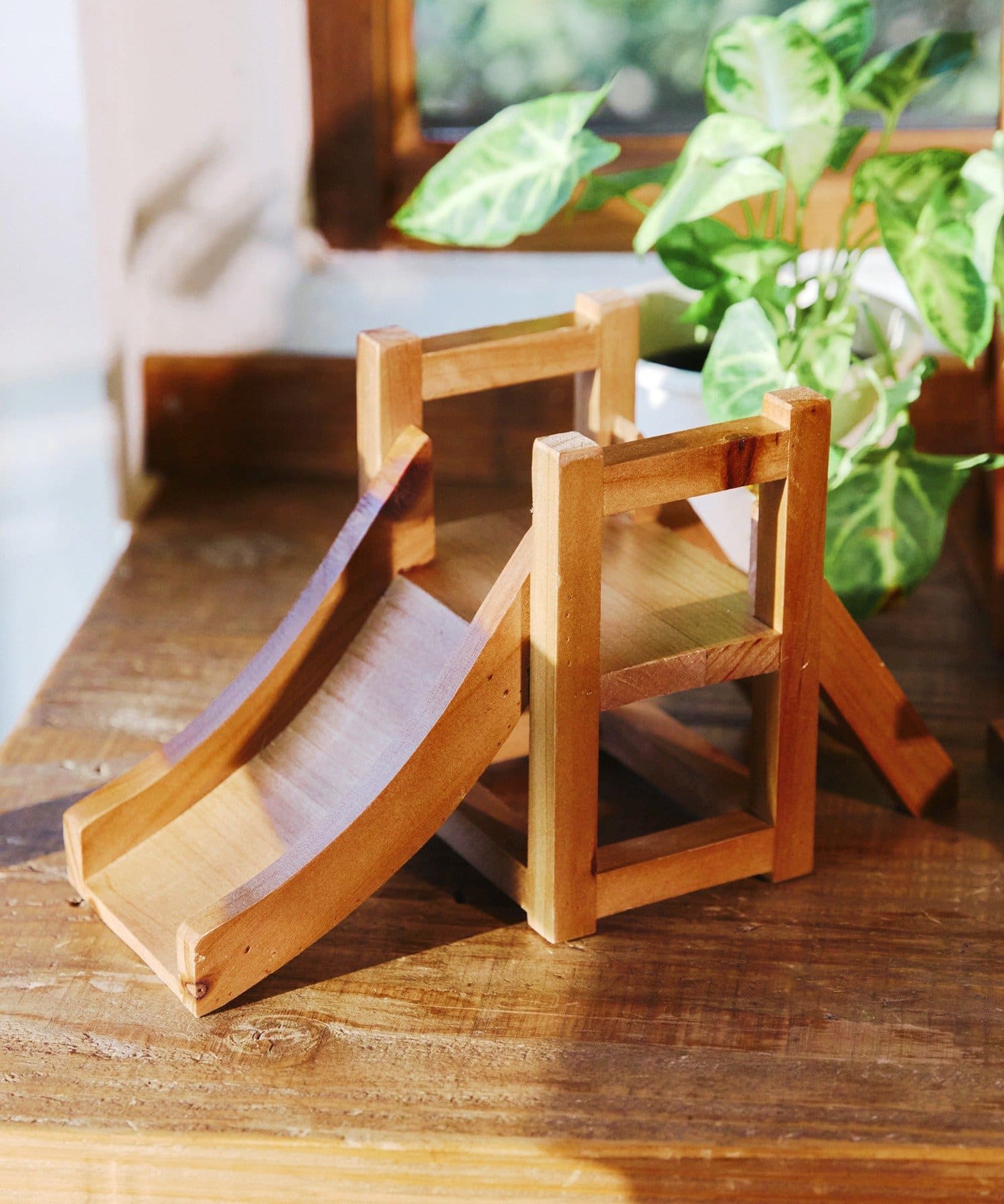 salut!(サリュ) ウッドすべり台風スタンド／GREEN PARK