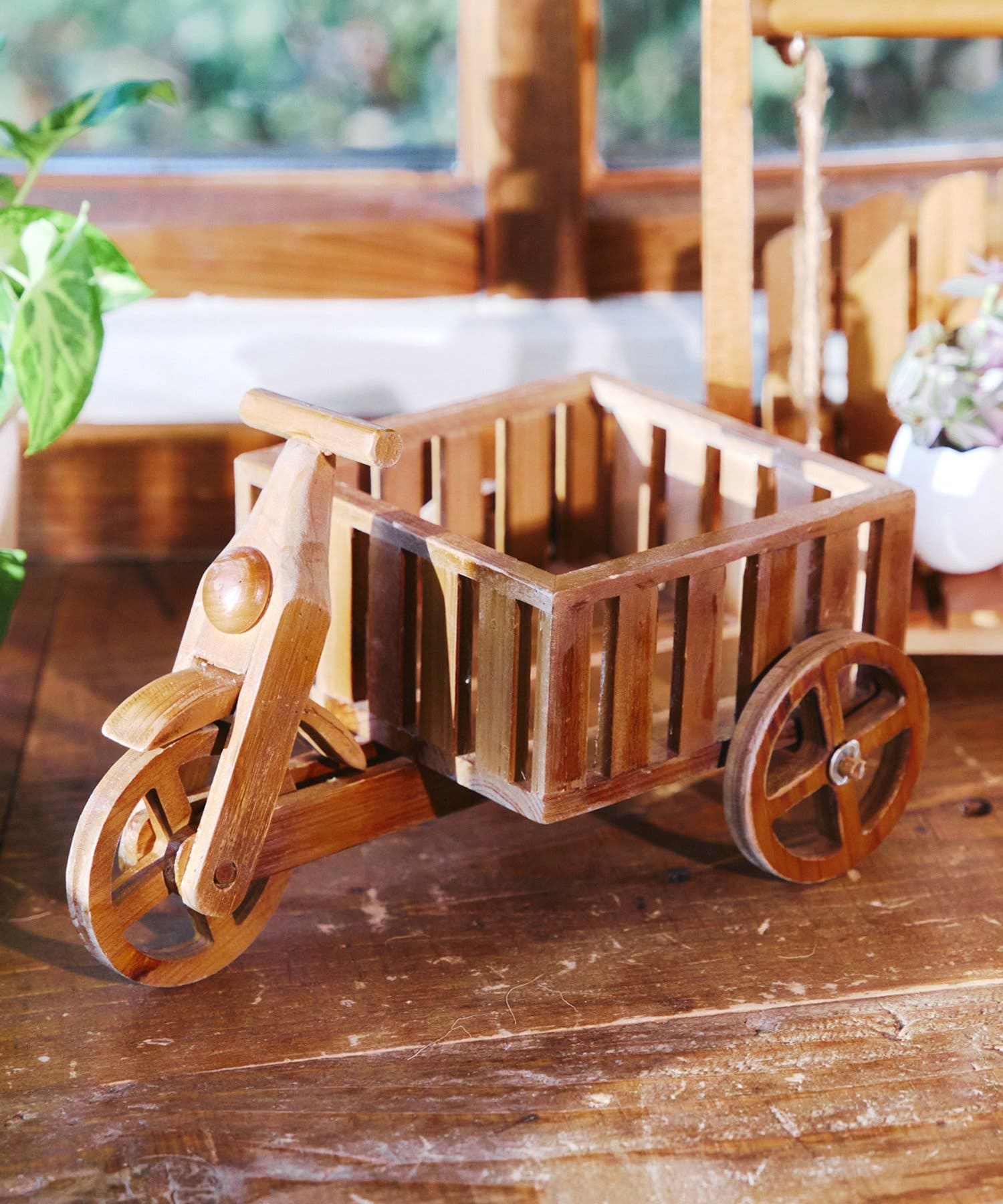 salut!(サリュ) 《コロコロ動かせる！》ウッドミニカート／GREEN PARK