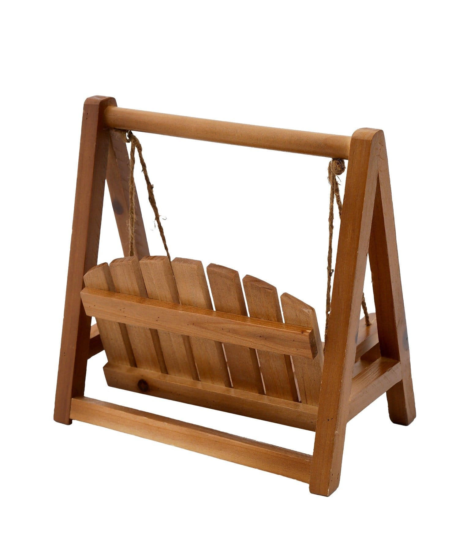 salut!(サリュ) 《ゆらせる！》ウッドスイングミニベンチ／GREEN PARK