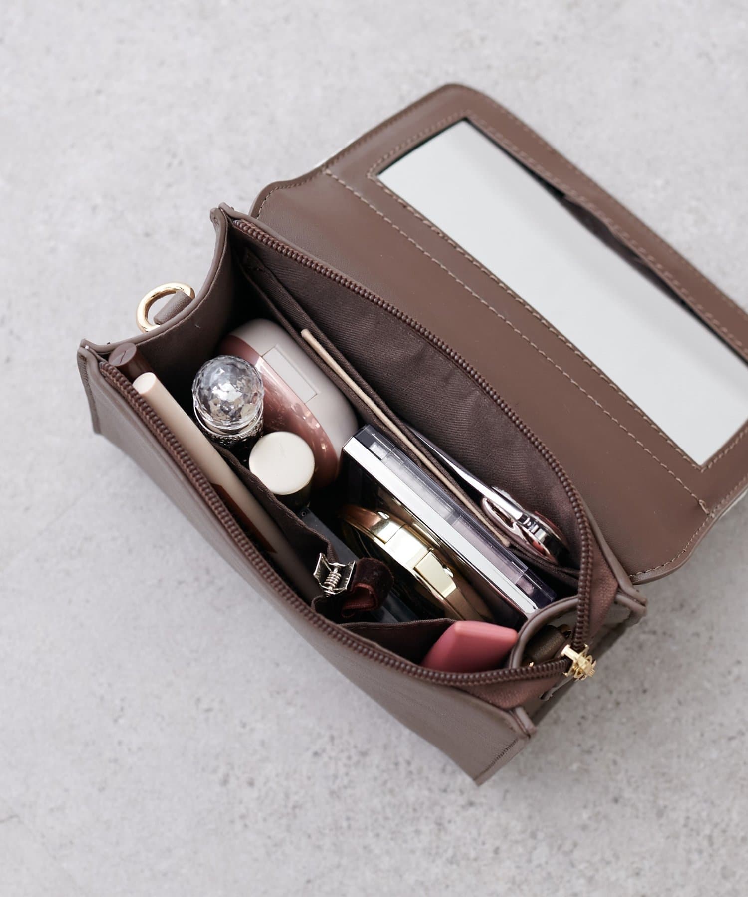 natural couture(ナチュラルクチュール) 〈canami〉2WAYリボンバッグ