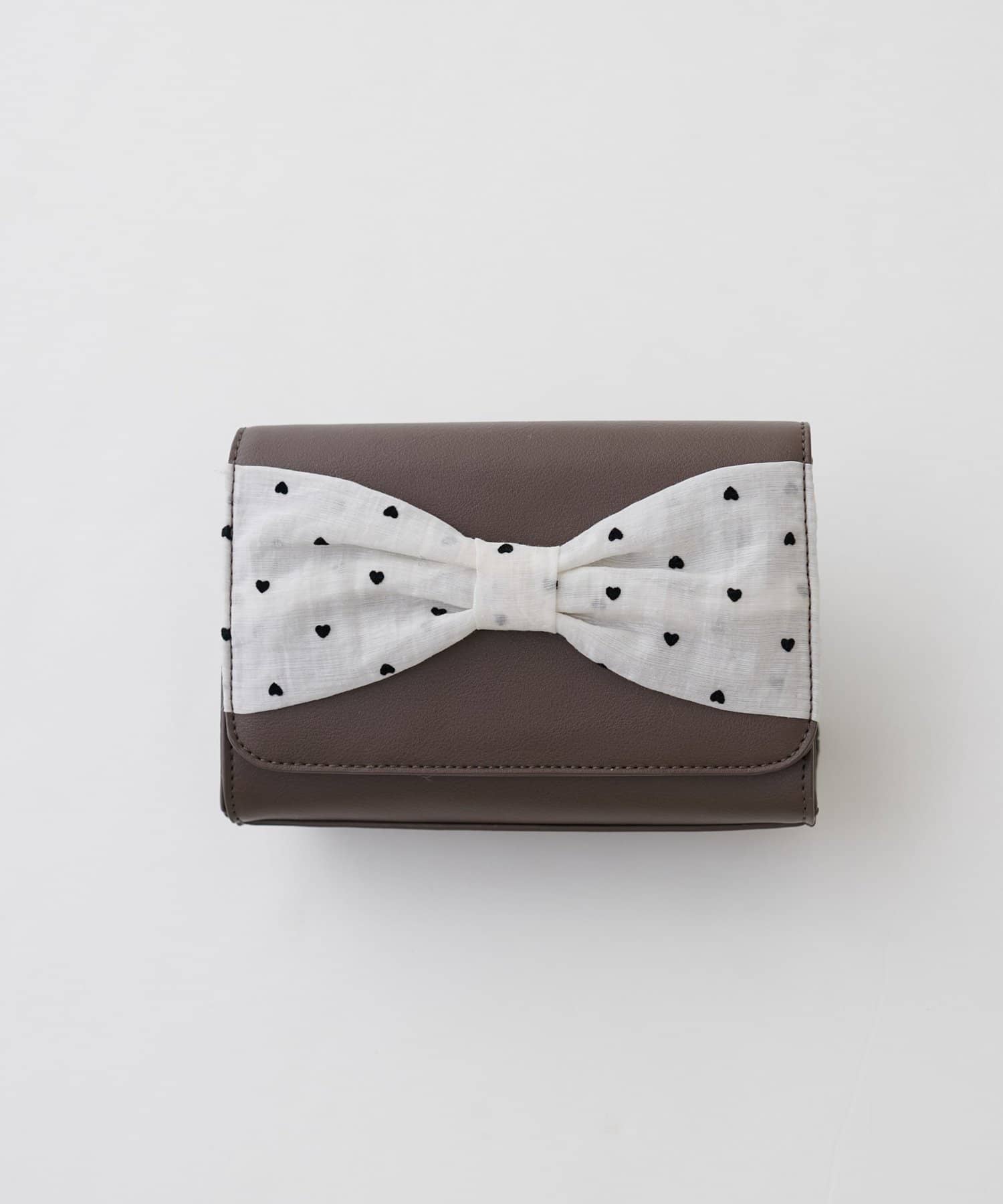 natural couture(ナチュラルクチュール) 〈canami〉2WAYリボンバッグ