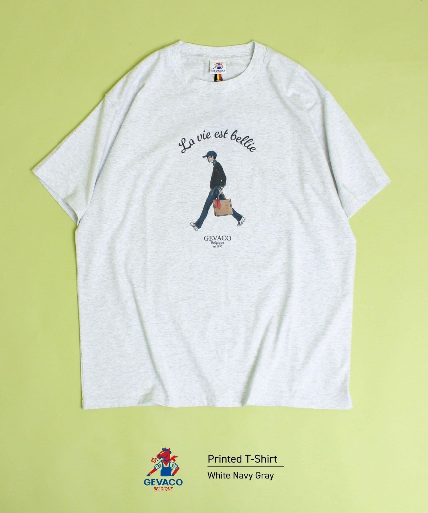 FREDY & GLOSTER(フレディ アンド グロスター) 【GEVACO/ゲバコ】プリントＴシャツ