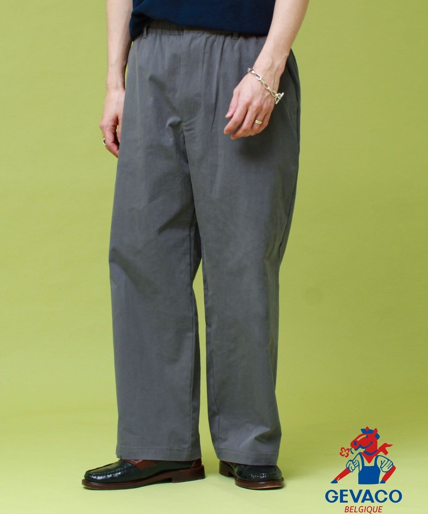 FREDY & GLOSTER(フレディ アンド グロスター) 【GEVACO/ゲバコ】コットンナイロンイージーパンツ