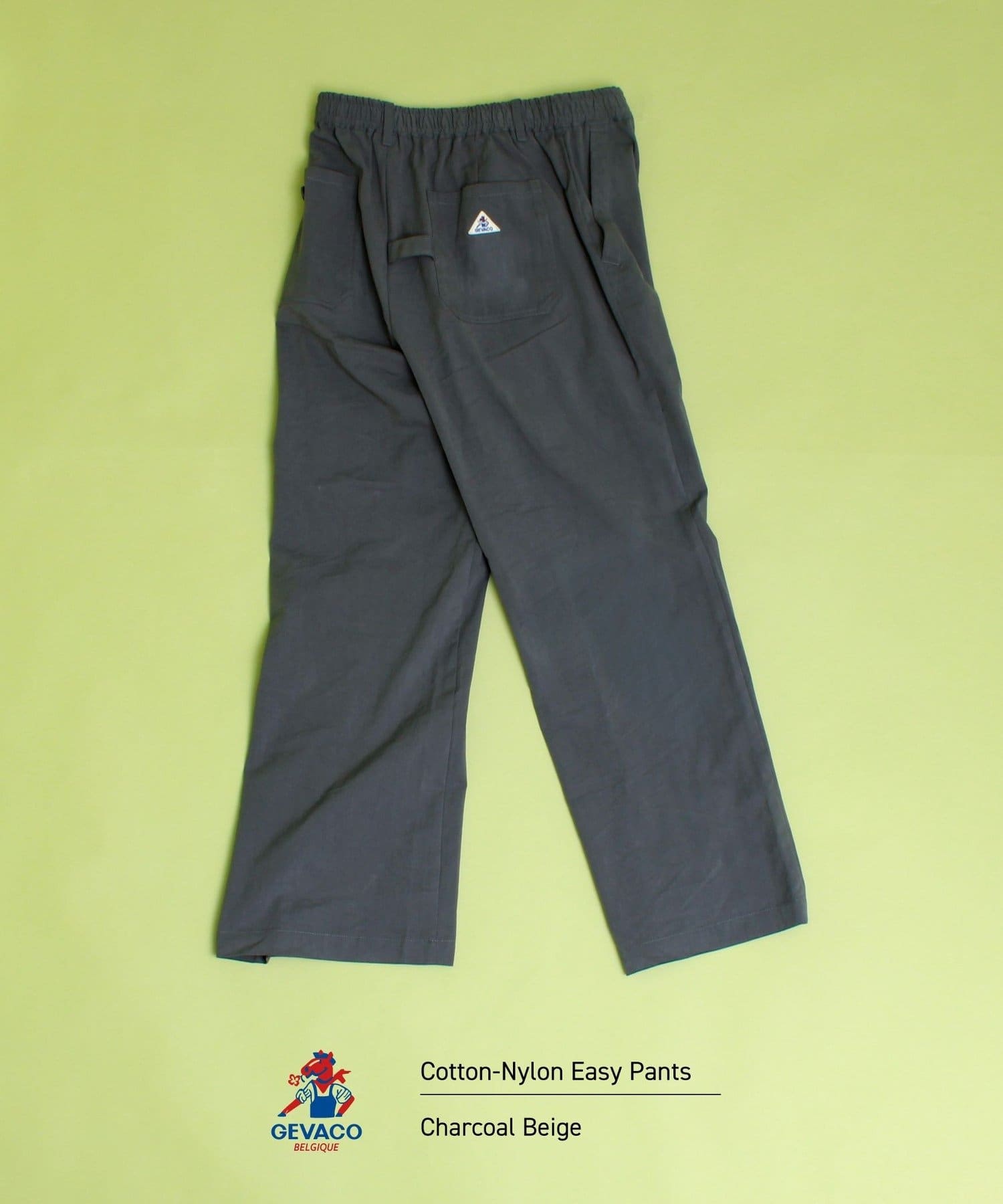 FREDY & GLOSTER(フレディ アンド グロスター) 【GEVACO/ゲバコ】コットンナイロンイージーパンツ