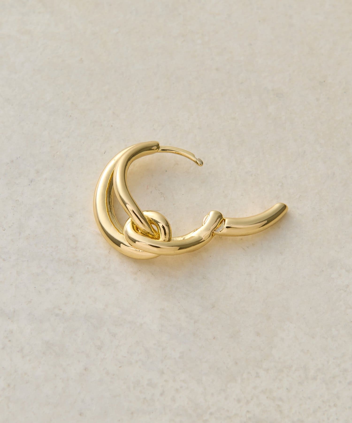 DISCOAT(ディスコート) 【GOLDY】ツイストノットピアス