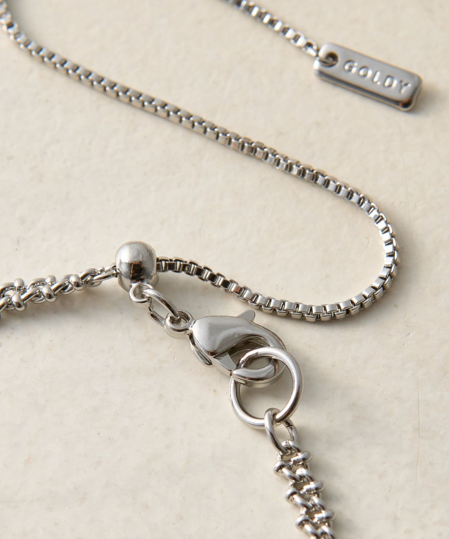 DISCOAT(ディスコート) 【GOLDY】ブレードチェーンネックレス