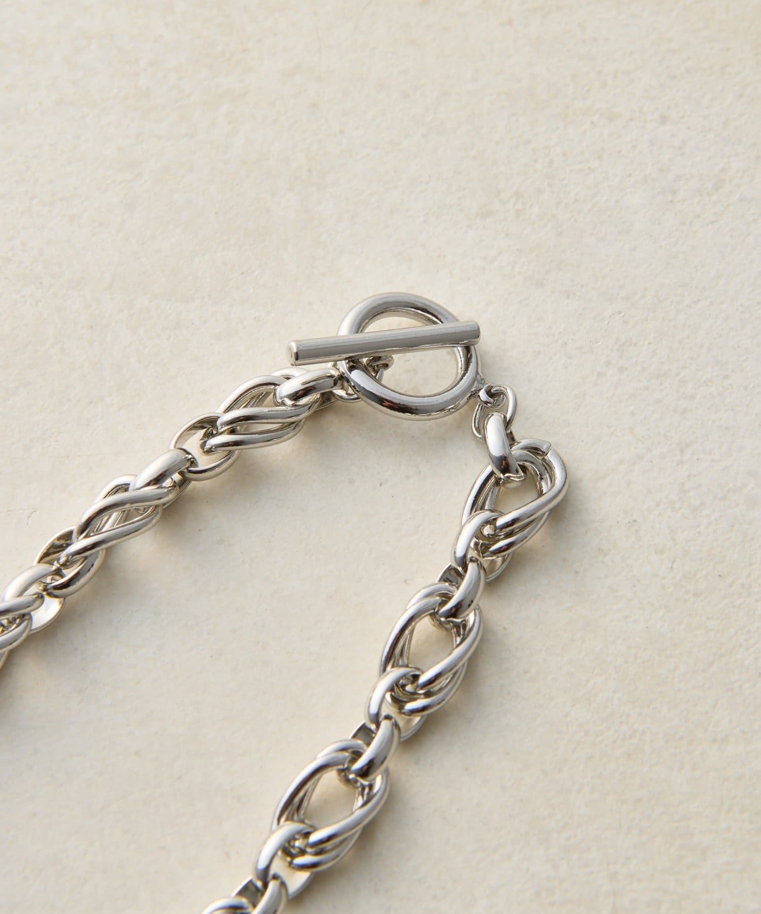 DISCOAT(ディスコート) 【GOLDY】ウェービーチェーンマンテルネックレス