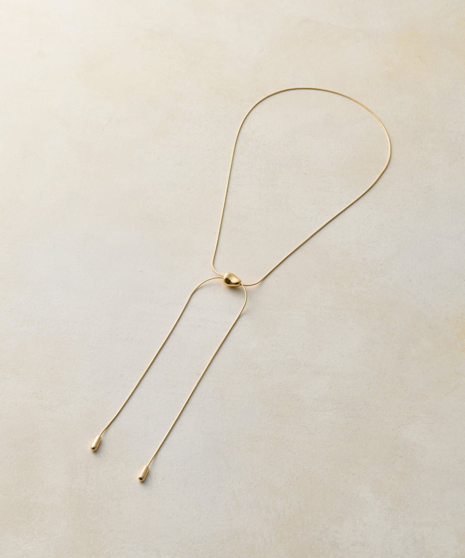 DISCOAT(ディスコート) 【GOLDY】スライドビーンズネックレス