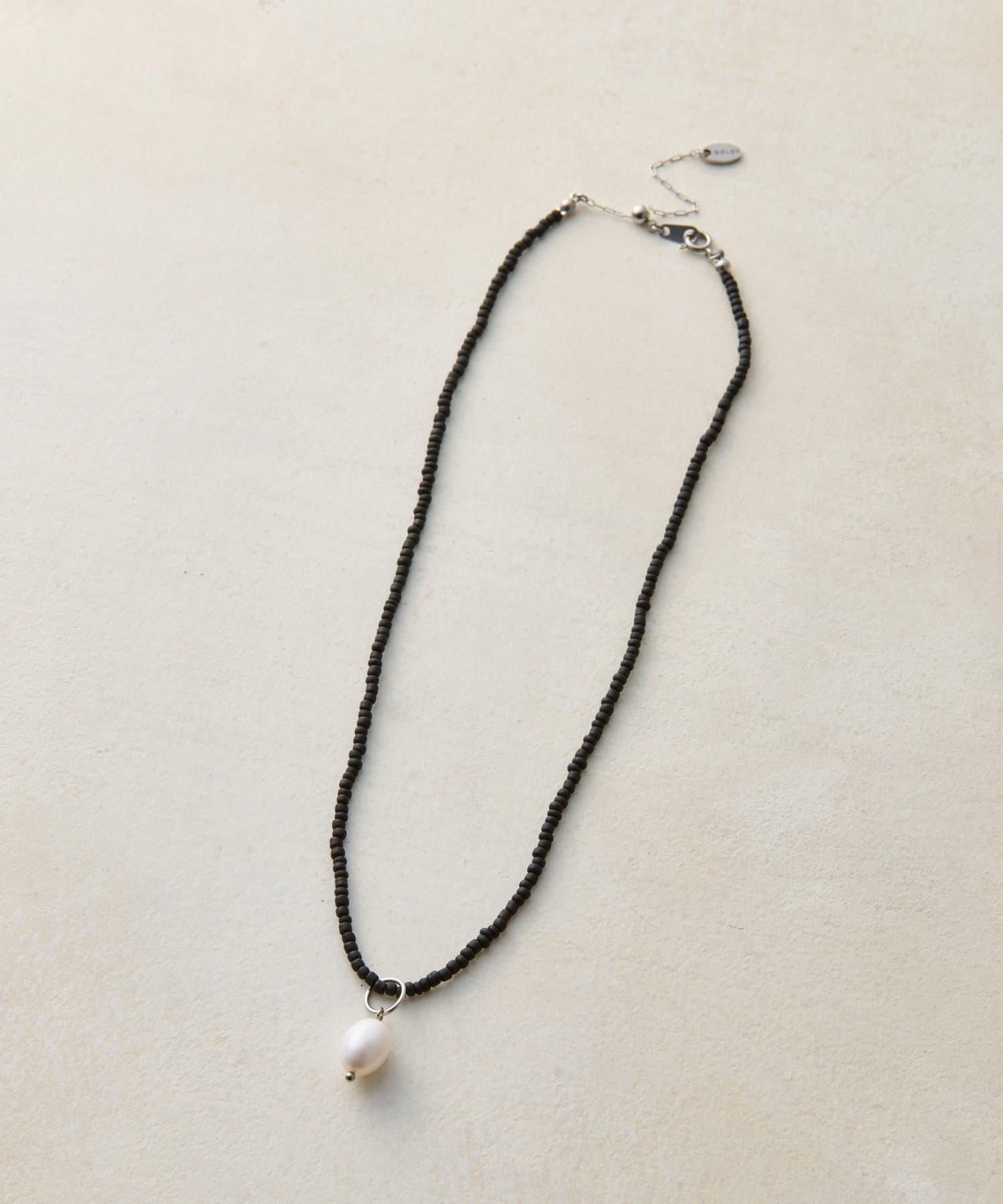 DISCOAT(ディスコート) 【GOLDY】パールチャームビーズステンレスネックレス