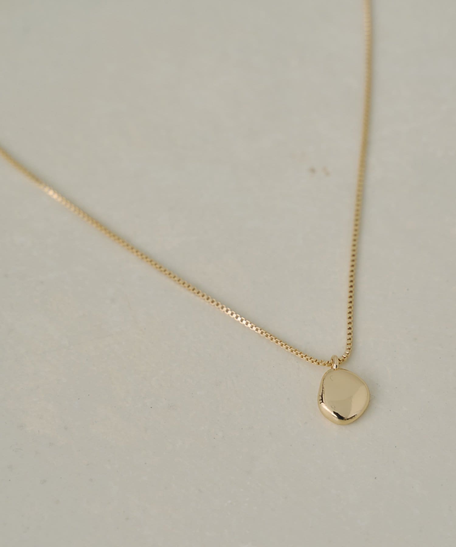 DISCOAT(ディスコート) 【Noka】楕円モチーフネックレス