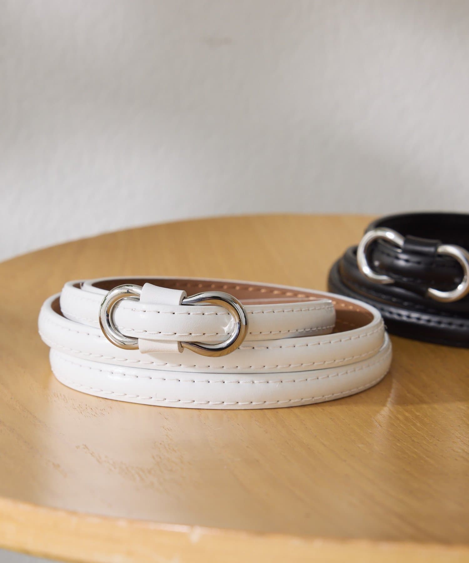 COLLAGE GALLARDAGALANTE(コラージュ ガリャルダガランテ) 【PAPILLONNER/パピヨネ】ノンホールレザーベルト