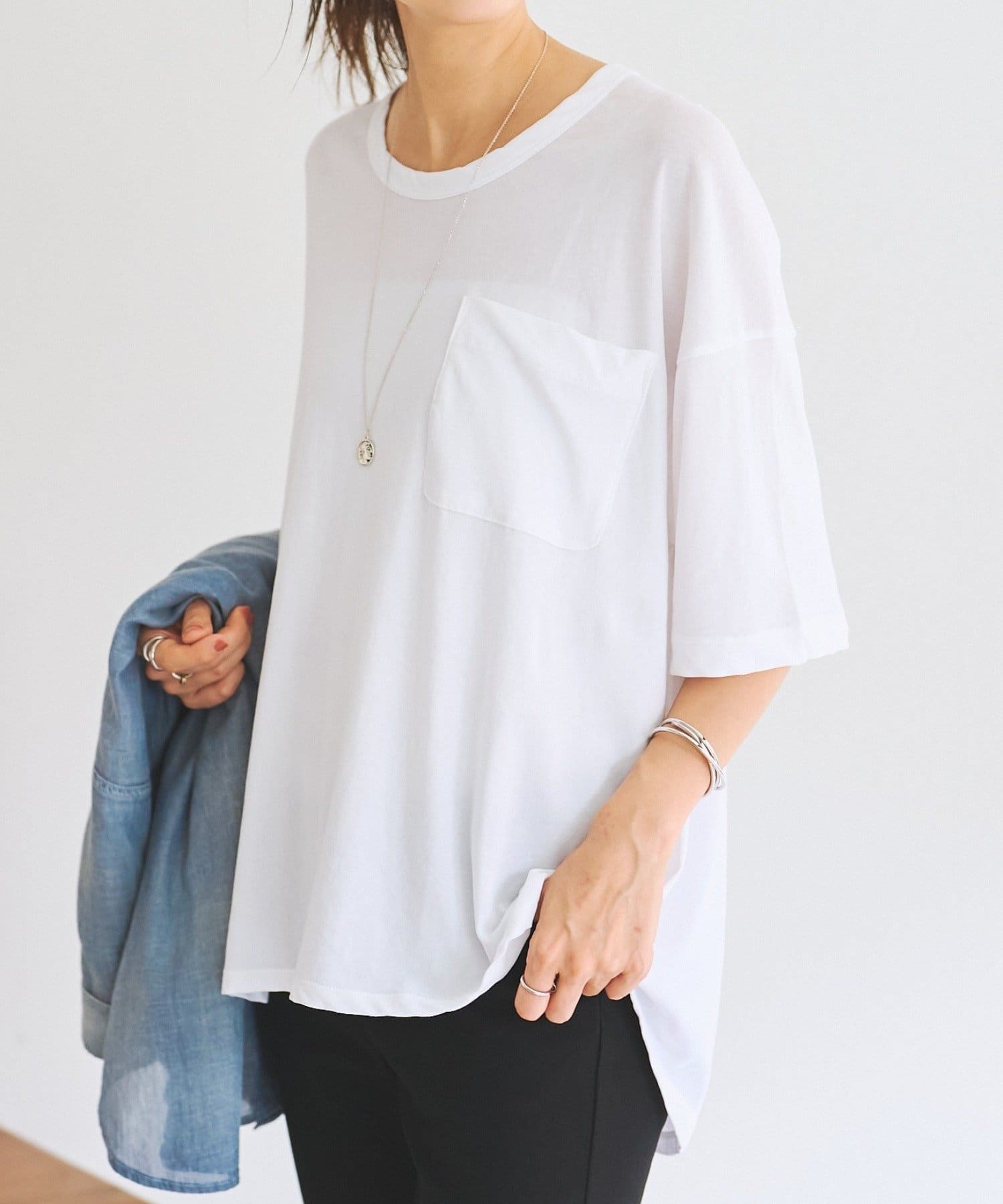 BEARDSLEY(ビアズリー) 《4/10(金)12:00予約開始》強撚ポケットTシャツ