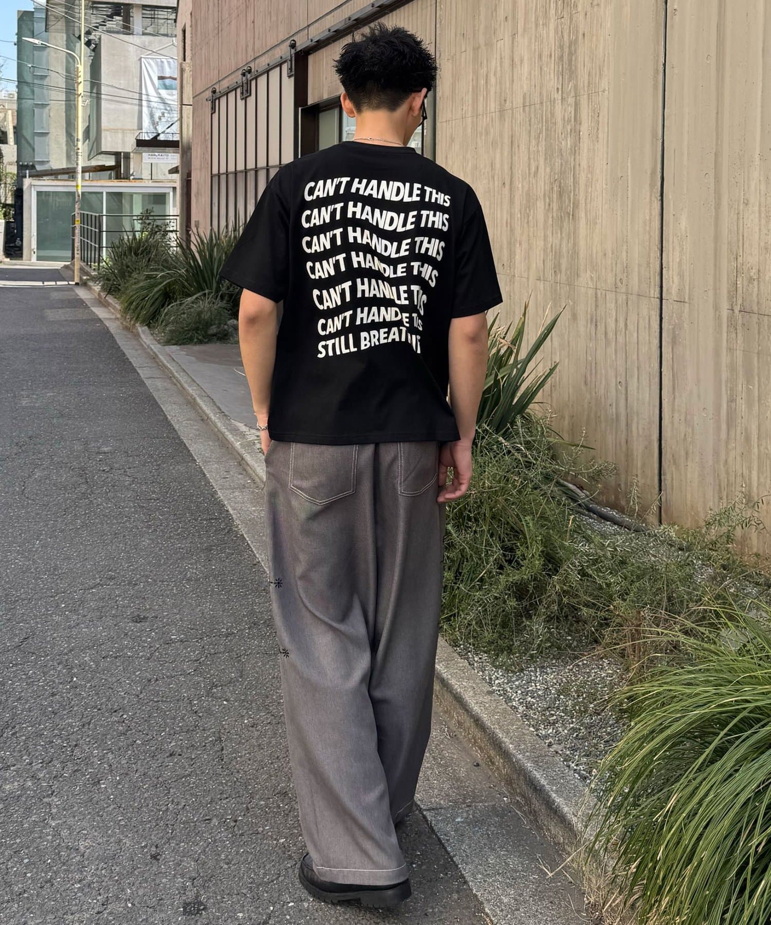 CIAOPANIC(チャオパニック) ワープメッセージロゴTシャツ