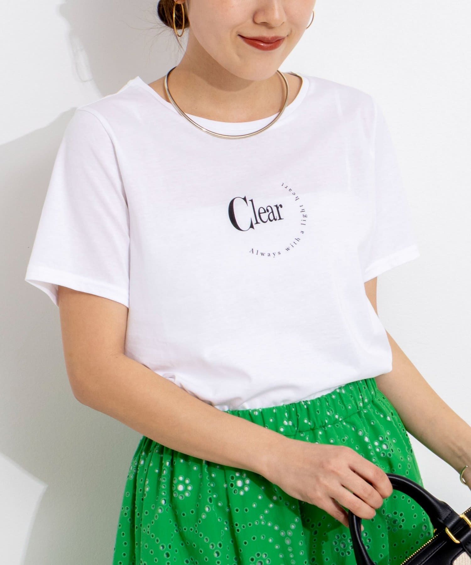 NOLLEY'S(ノーリーズ) ウォッシャブルプリントT