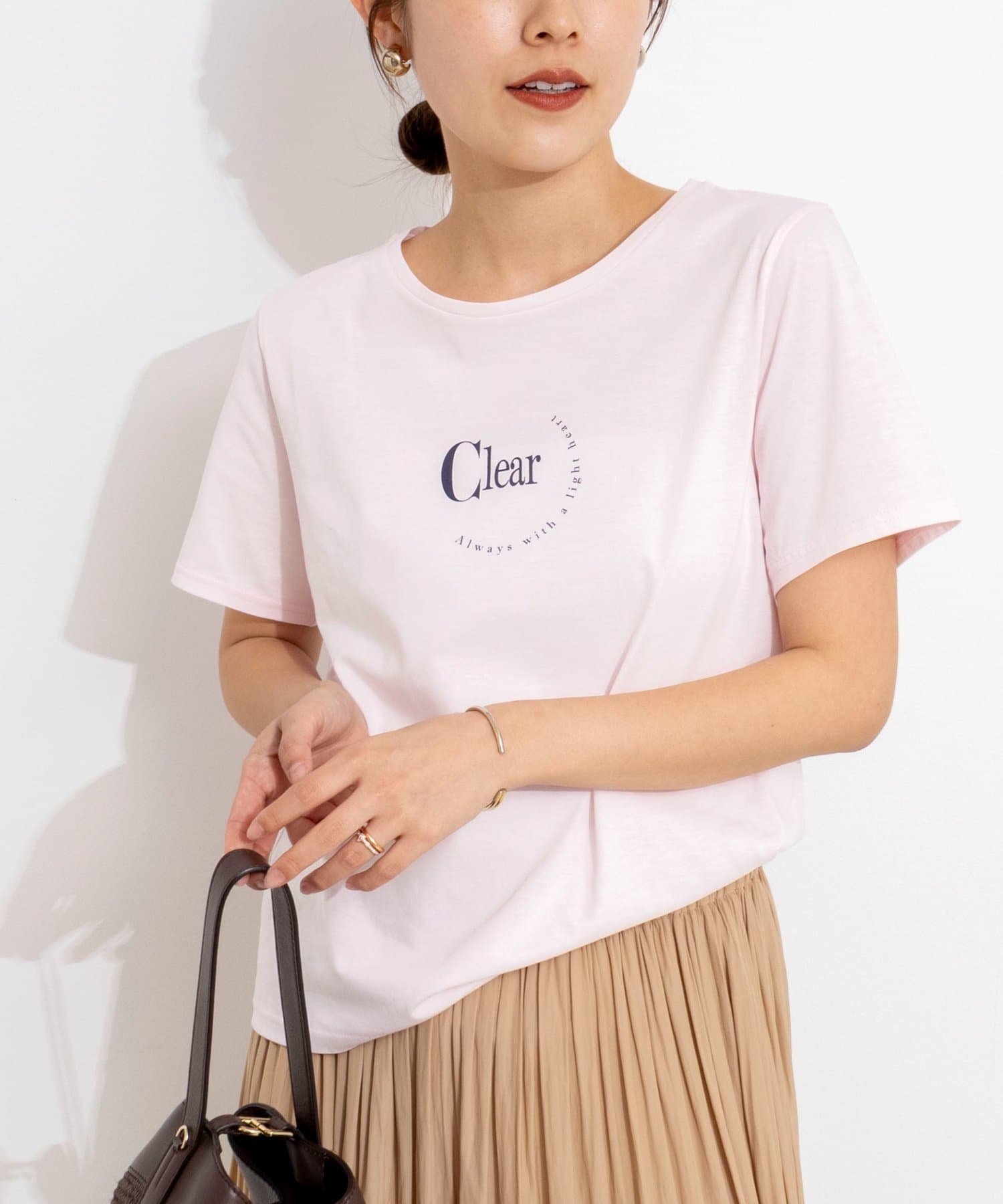 NOLLEY'S(ノーリーズ) ウォッシャブルプリントT