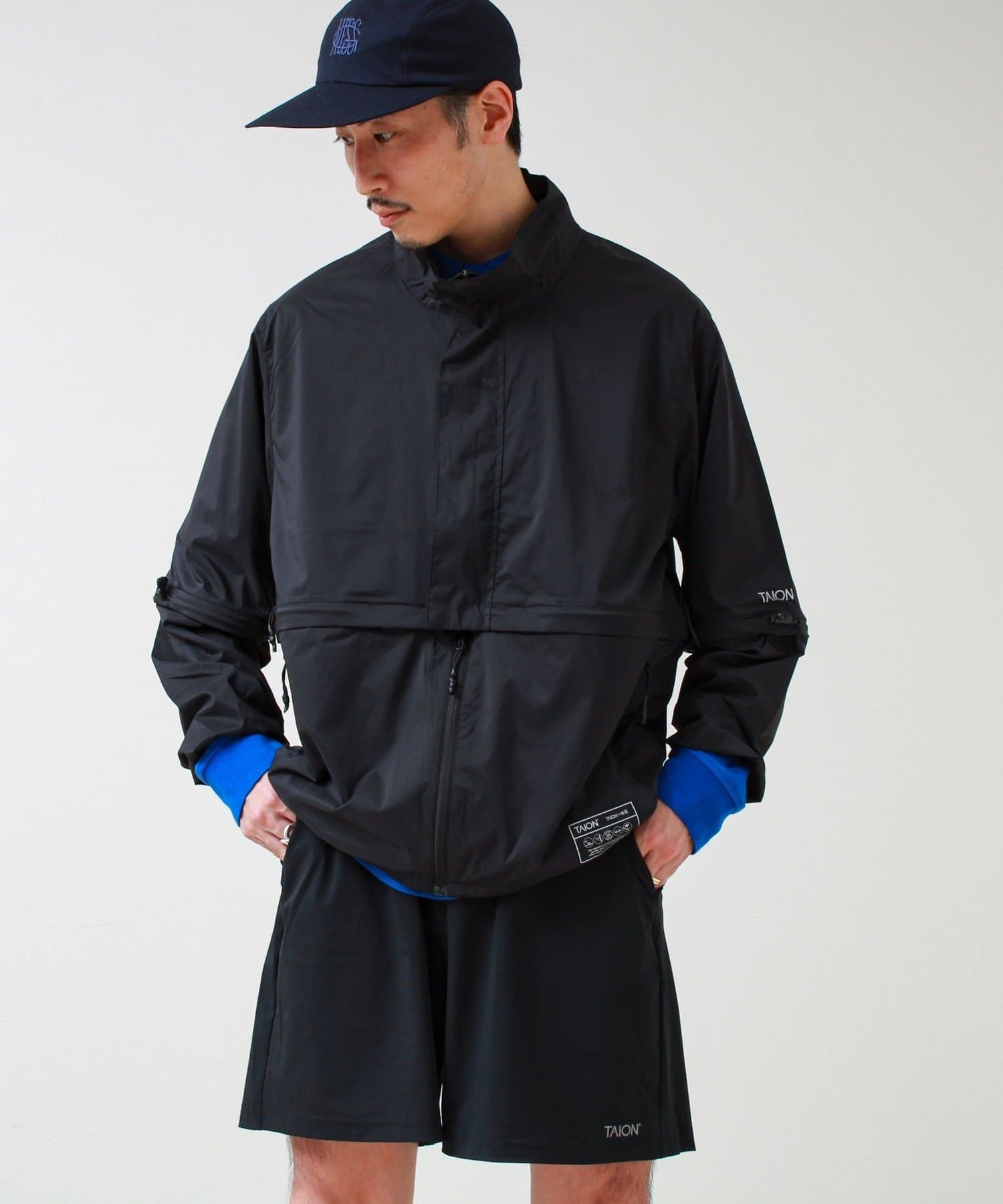 FREDY & GLOSTER(フレディ アンド グロスター) 【TAION】HI-NECK W-ZIP DETACHABLE LIGHT