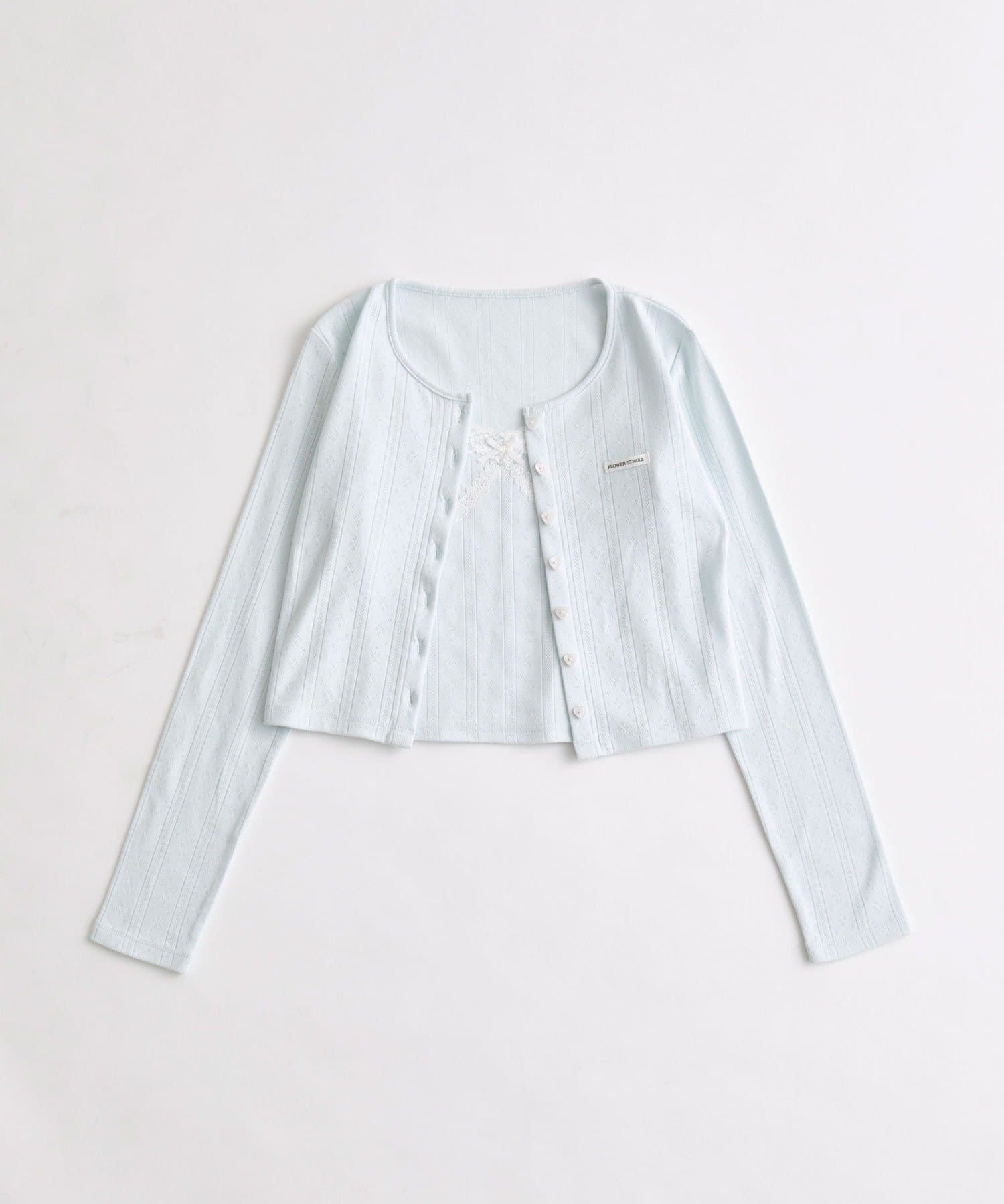 OLIVE des OLIVE(オリーブ デ オリーブ) Saxe flower stroll アンサンブル