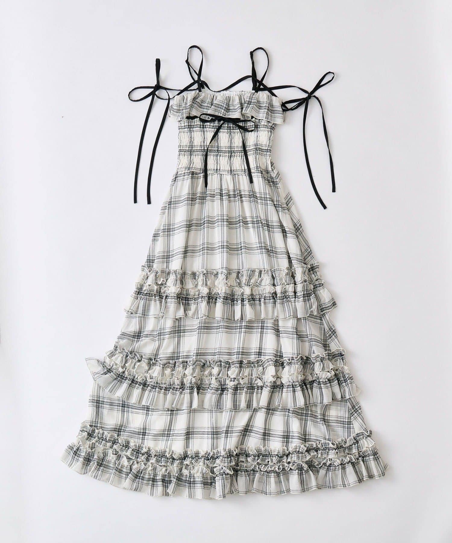 OLIVE des OLIVE(オリーブ デ オリーブ) Saxe flower stroll ロングワンピ