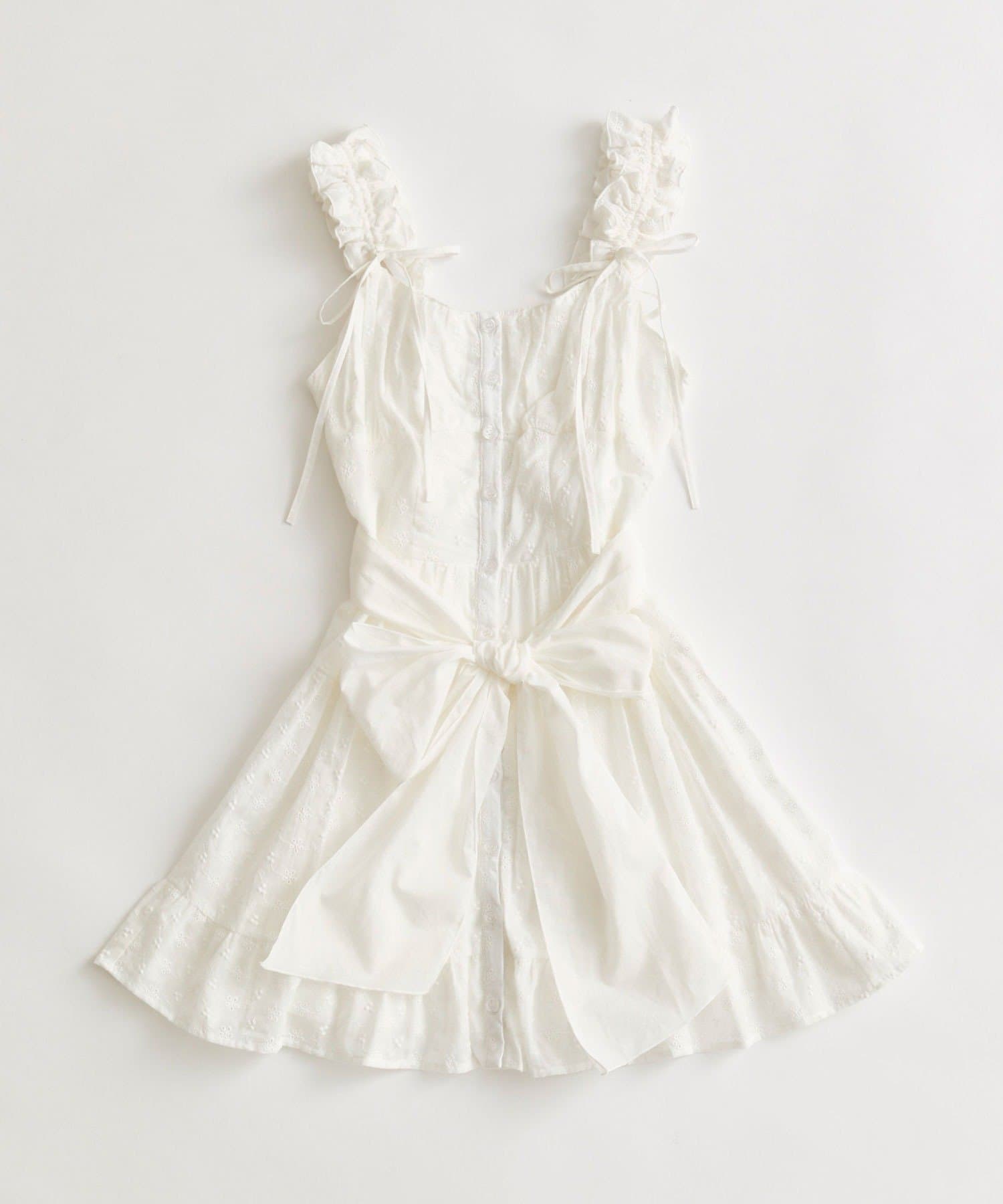 OLIVE des OLIVE(オリーブ デ オリーブ) Saxe Flower Stroll ミニワンピース