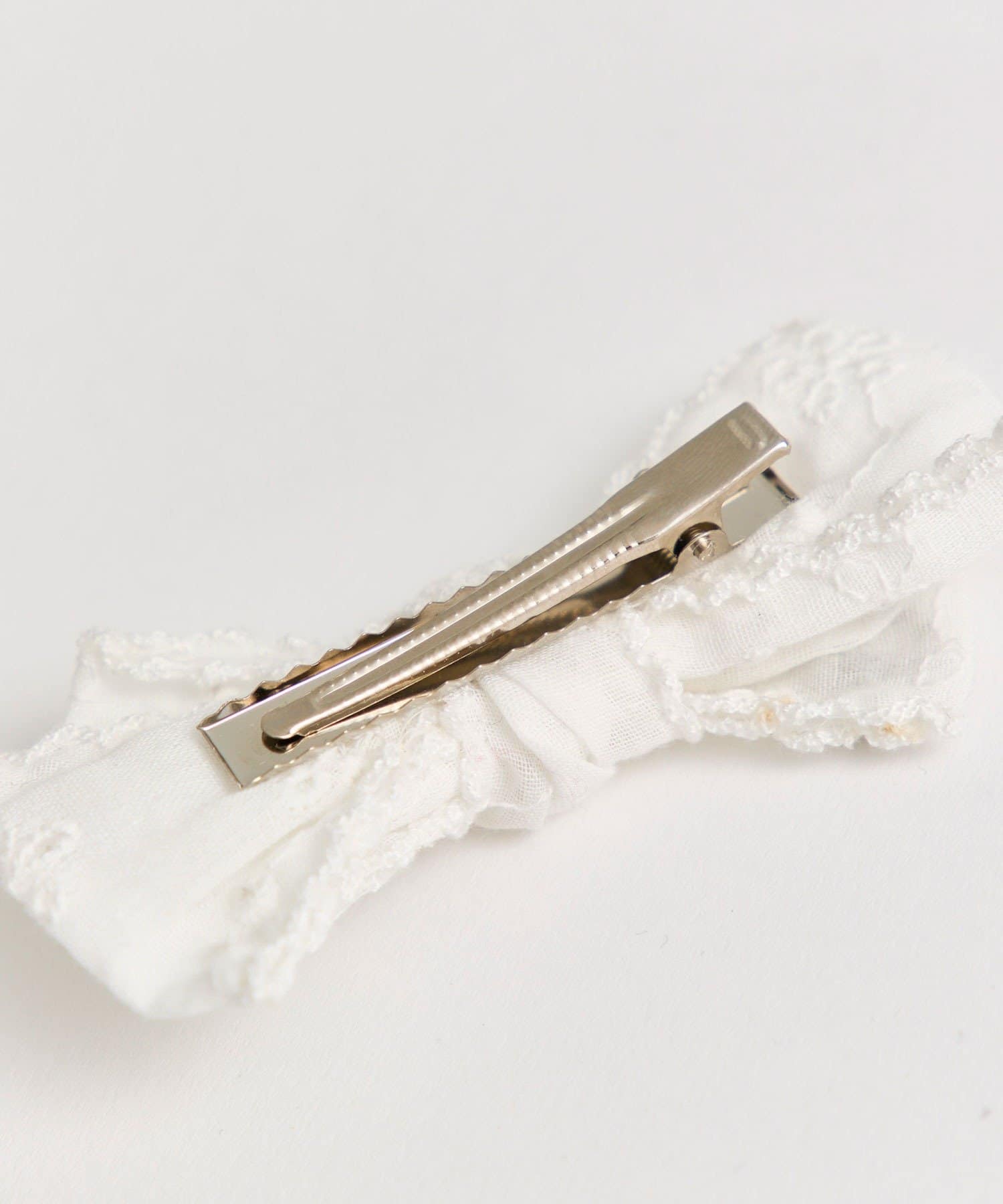 OLIVE des OLIVE(オリーブ デ オリーブ) コットンレースリボンピン