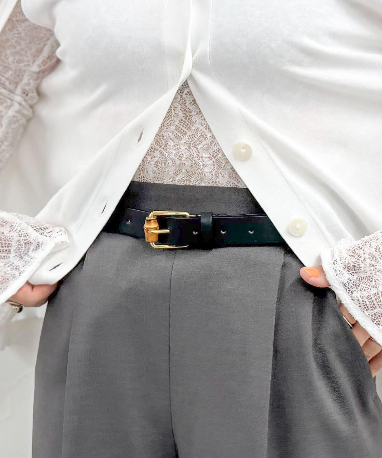 NOLLEY'S(ノーリーズ) バンブーバックルベルト25