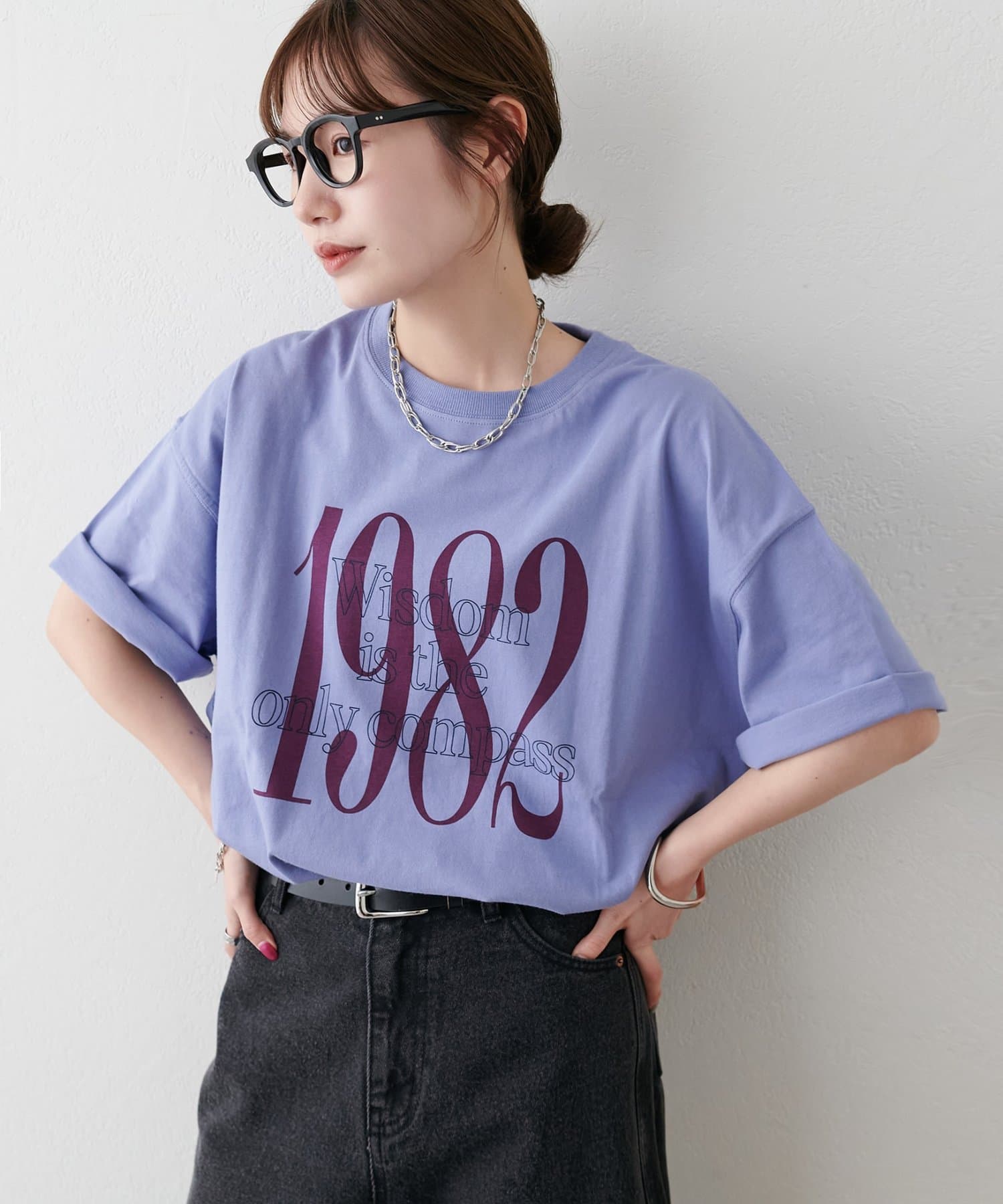 DISCOAT(ディスコート) 【Enlude】アソート縦長ナンバーロゴT《ユニセックス》