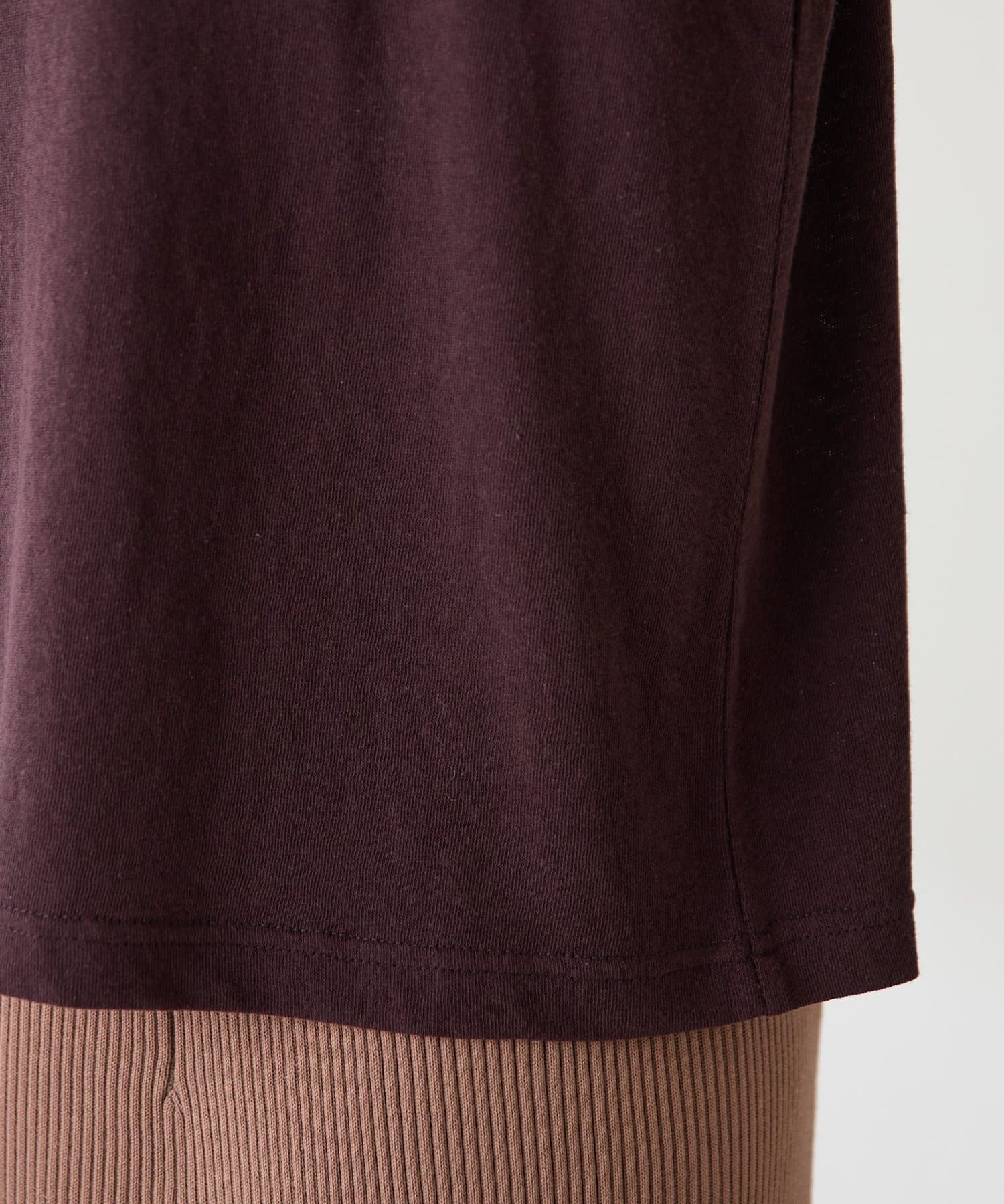 COLLAGE GALLARDAGALANTE(コラージュ ガリャルダガランテ) 【ドライタッチ】カレッジ風ロゴTシャツ