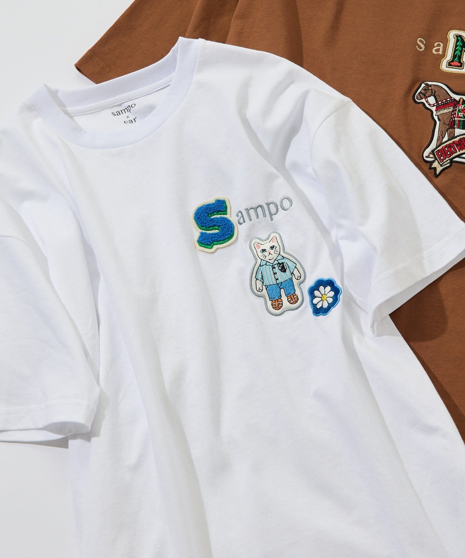 ear PAPILLONNER(イア パピヨネ) sampo×earコラボTシャツ《綿100％》