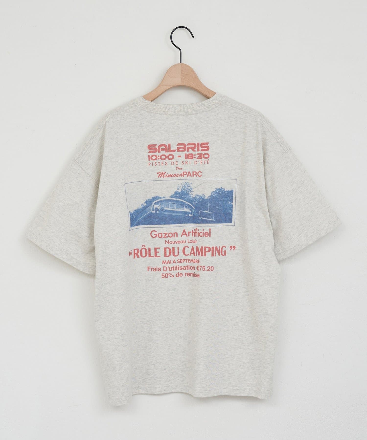 DISCOAT(ディスコート) 【Enlude】アソートスーベニアバックプリントT《ユニセックス》