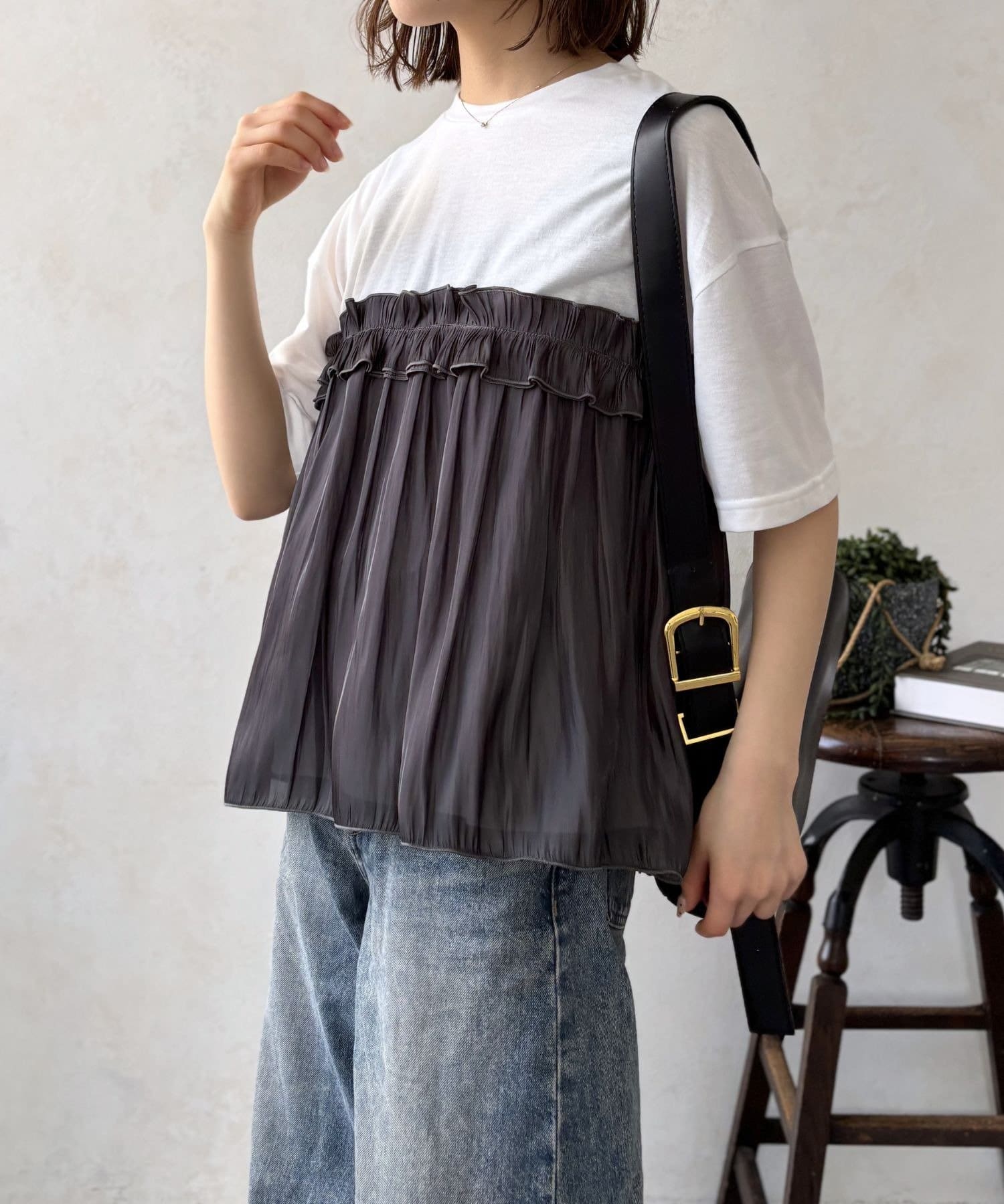 LOCUST(ローカスト) ビスチェドッキングT