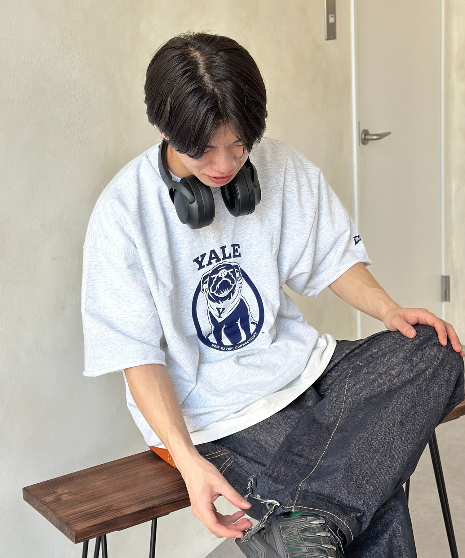 CPCM(シーピーシーエム) YALE半袖スウェット