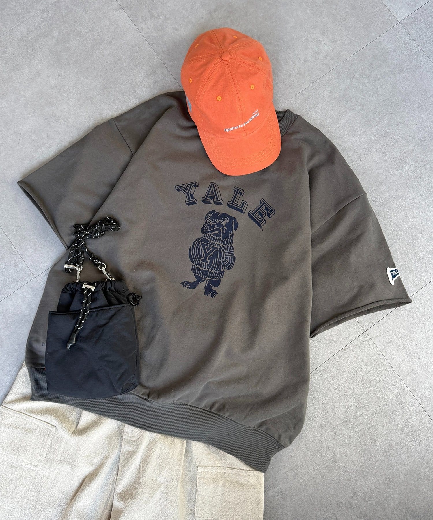 CPCM(シーピーシーエム) YALE半袖スウェット