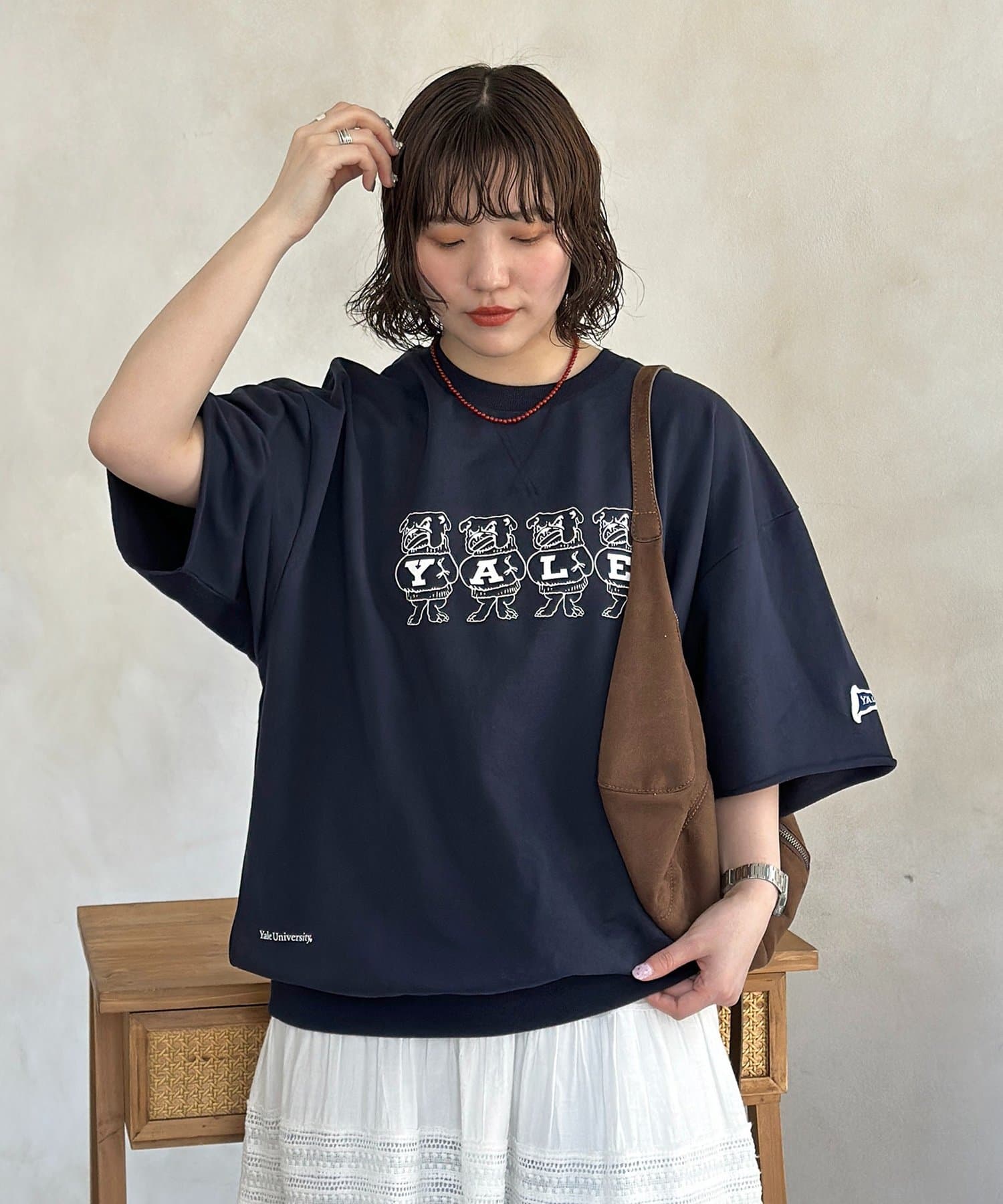 CPCM(シーピーシーエム) YALE半袖スウェット